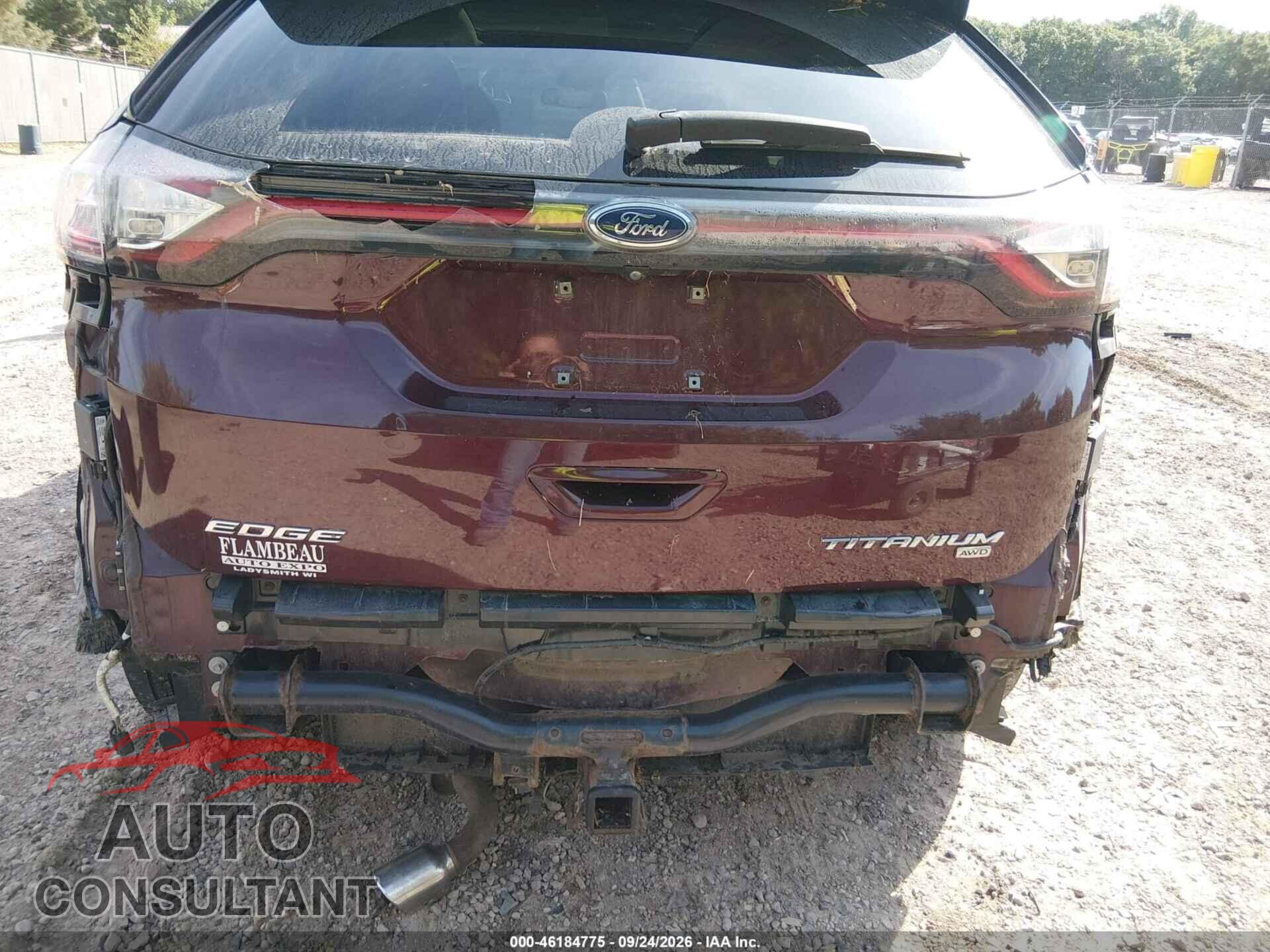 FORD EDGE 2017 - 2FMPK4K81HBB85507