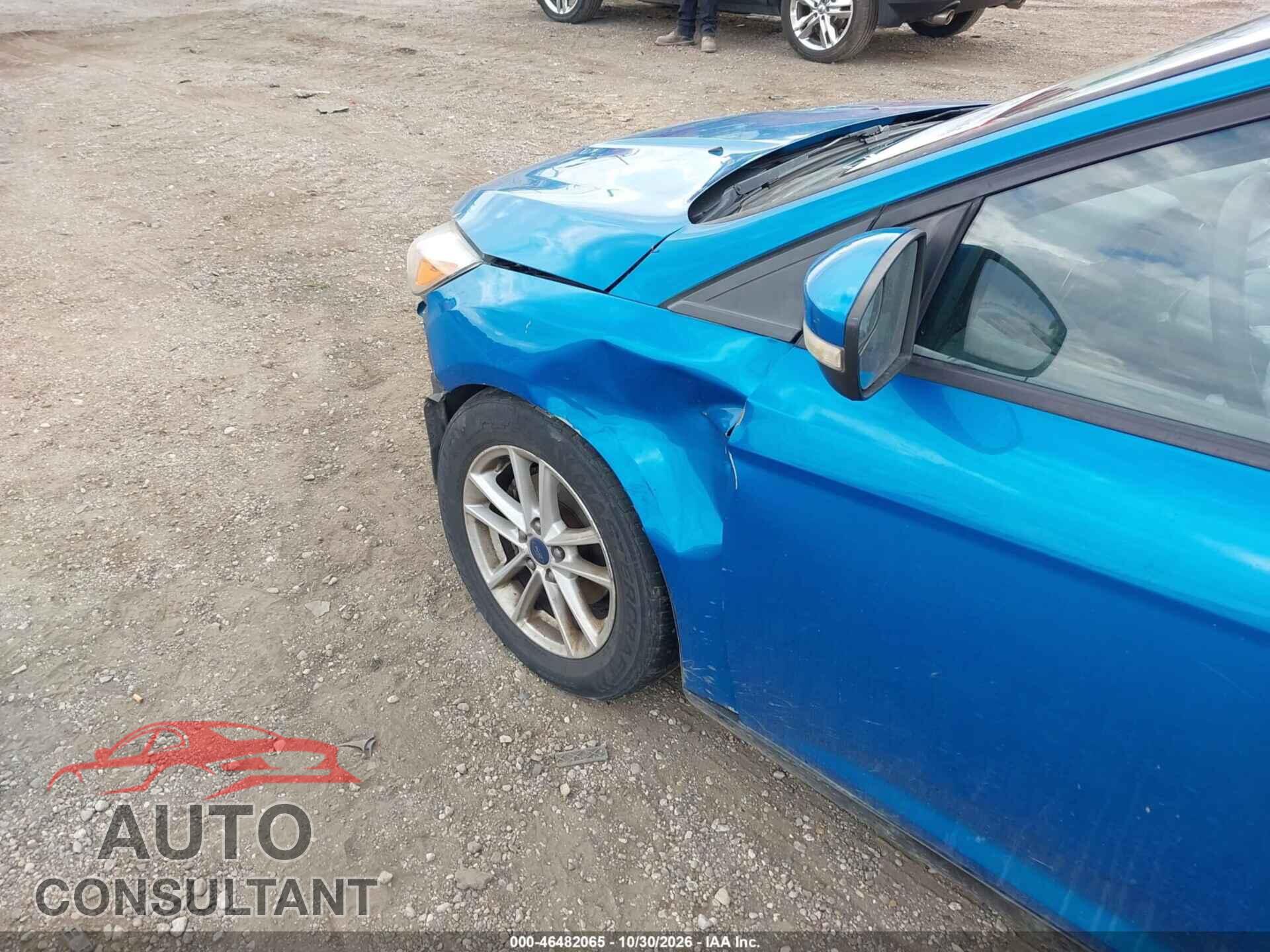FORD FOCUS 2016 - 1FADP3F25GL377767