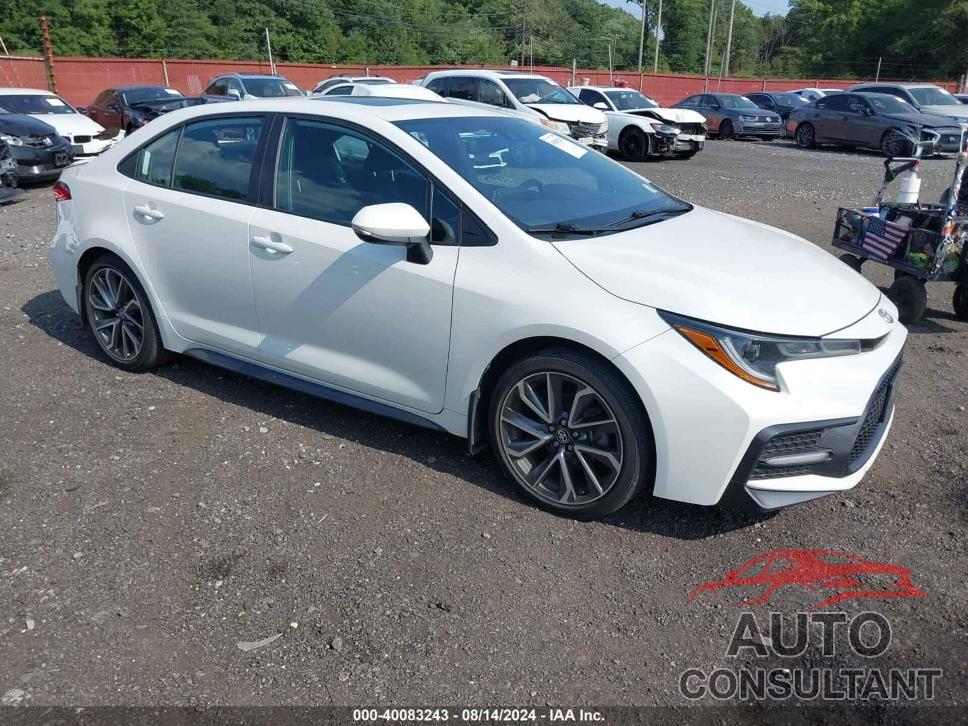 TOYOTA COROLLA 2021 - 5YFP4MCE3MP061176