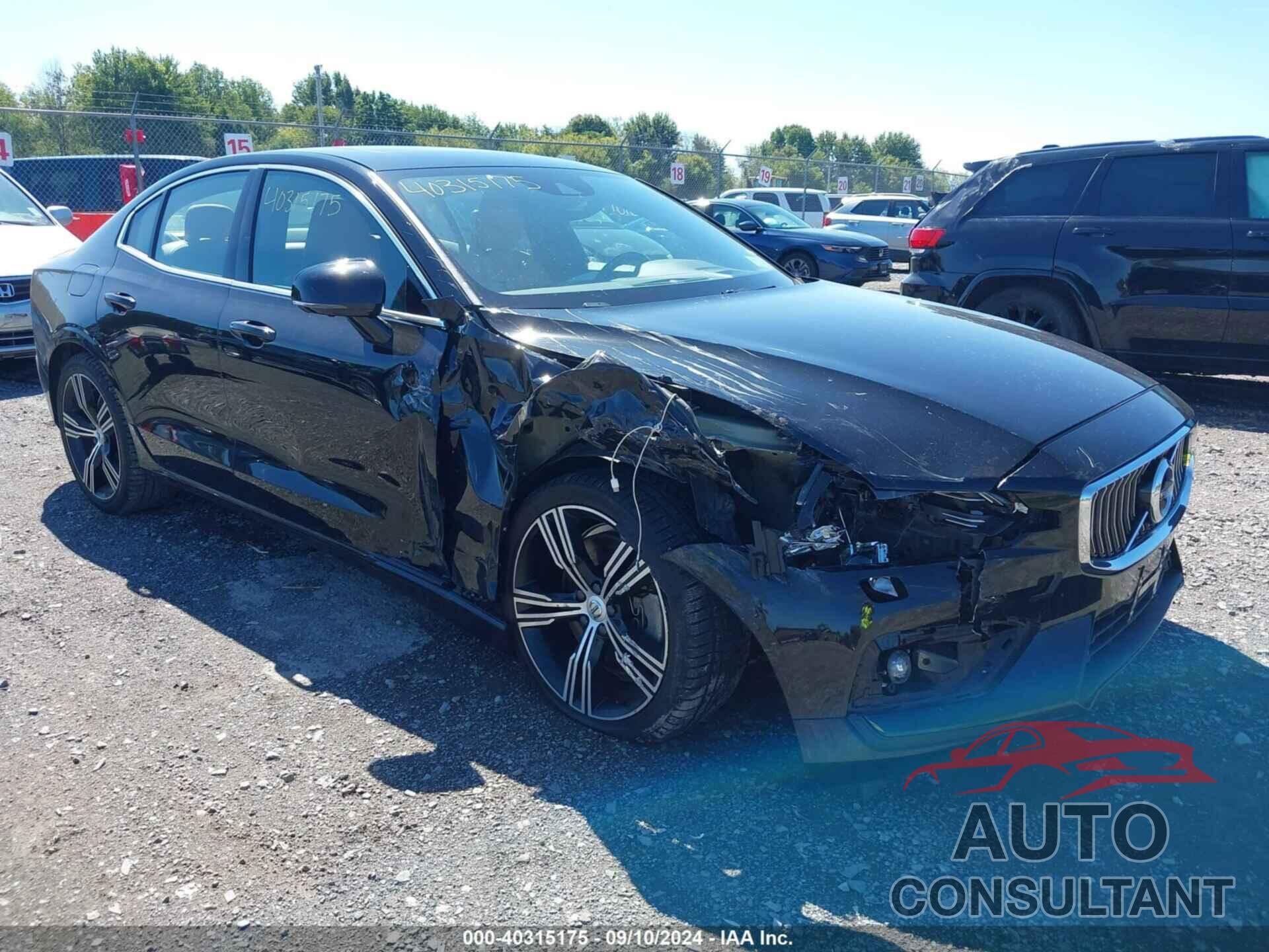 VOLVO S60 2019 - 7JRA22TL3KG001333