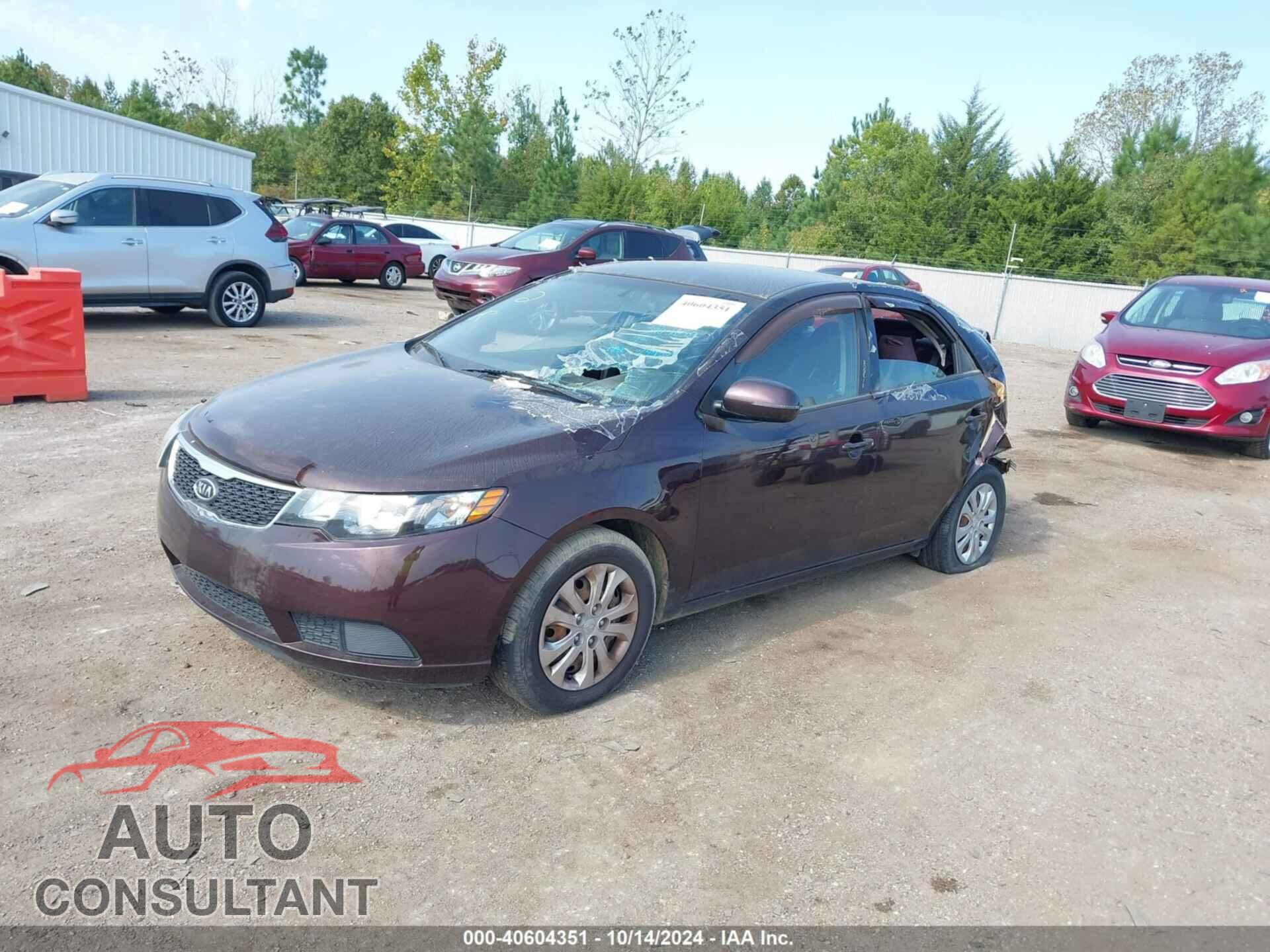 KIA FORTE 2011 - KNAFU4A23B5394053