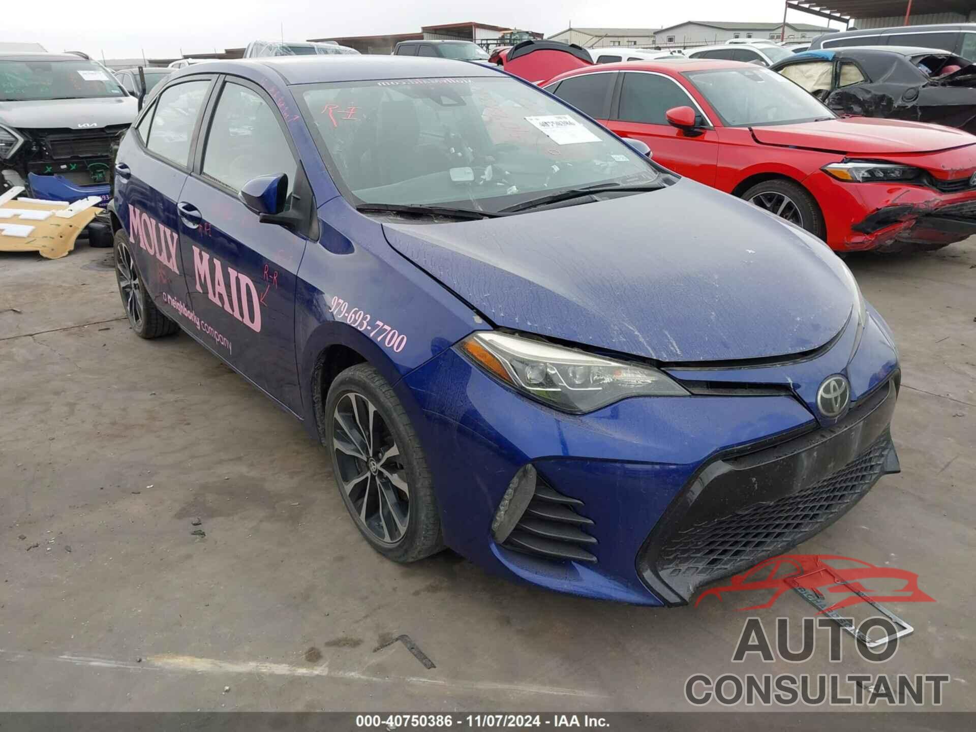 TOYOTA COROLLA 2018 - 5YFBURHE5JP797323