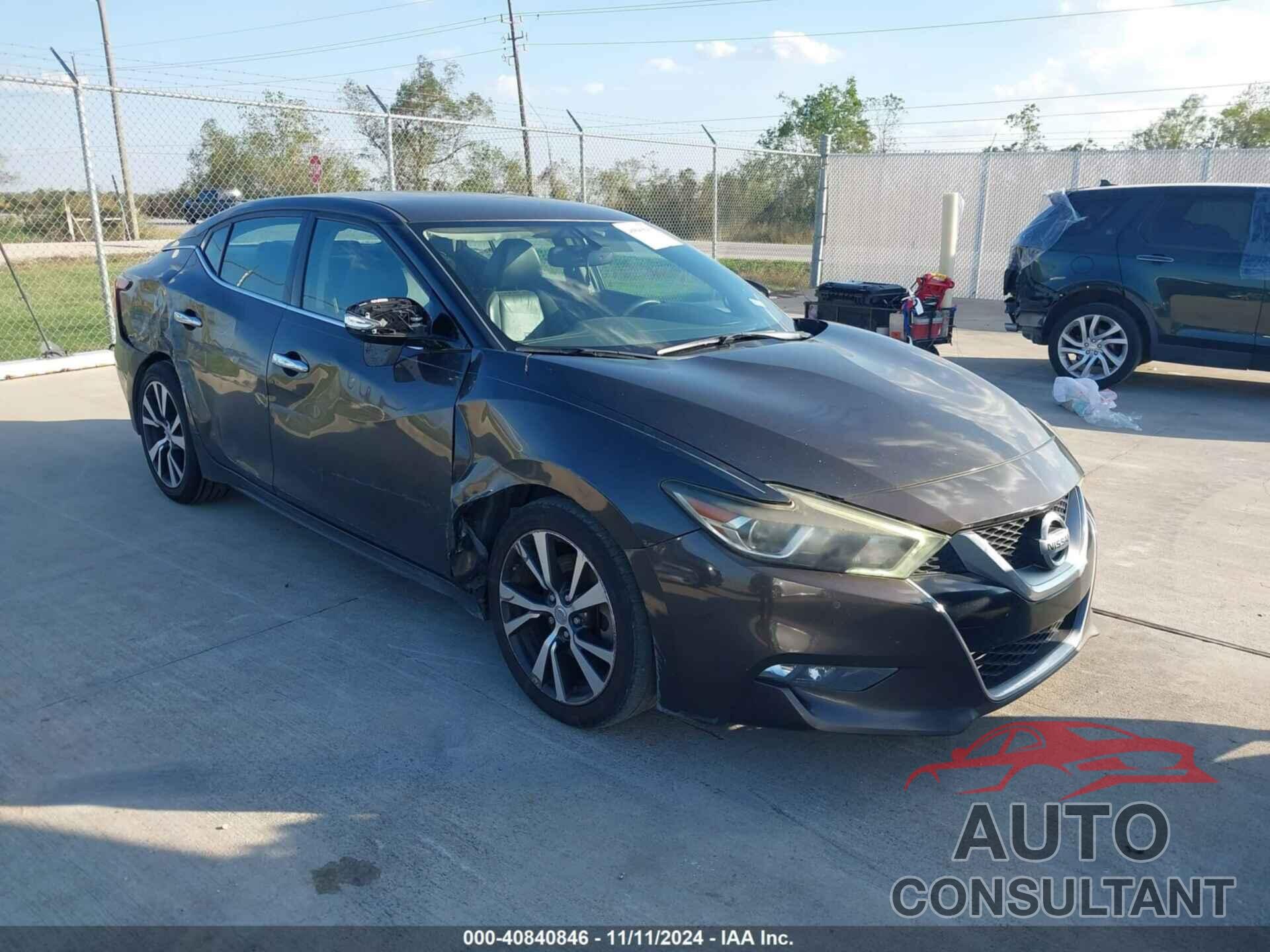 NISSAN MAXIMA 2016 - 1N4AA6AP3GC431527