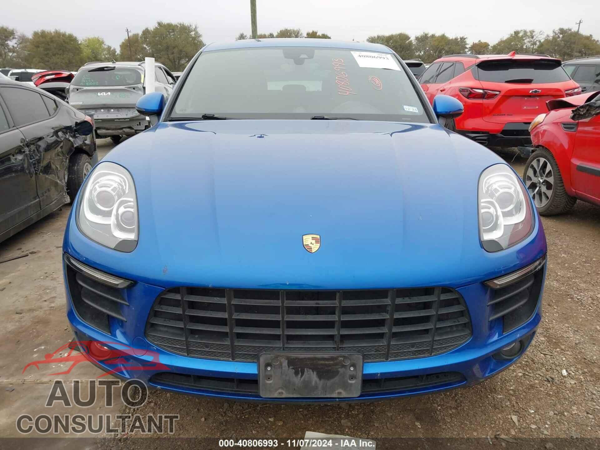 PORSCHE MACAN 2017 - WP1AA2A57HLB82909