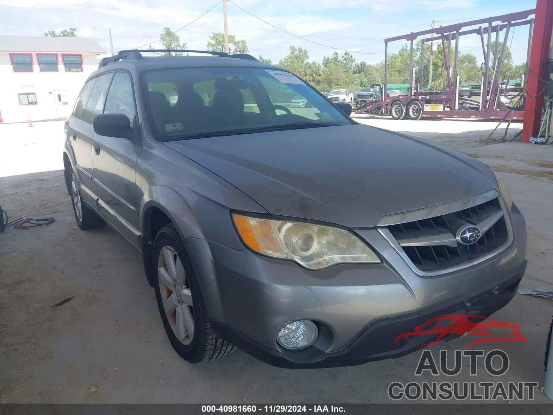 SUBARU OUTBACK 2009 - 4S4BP61C597324657