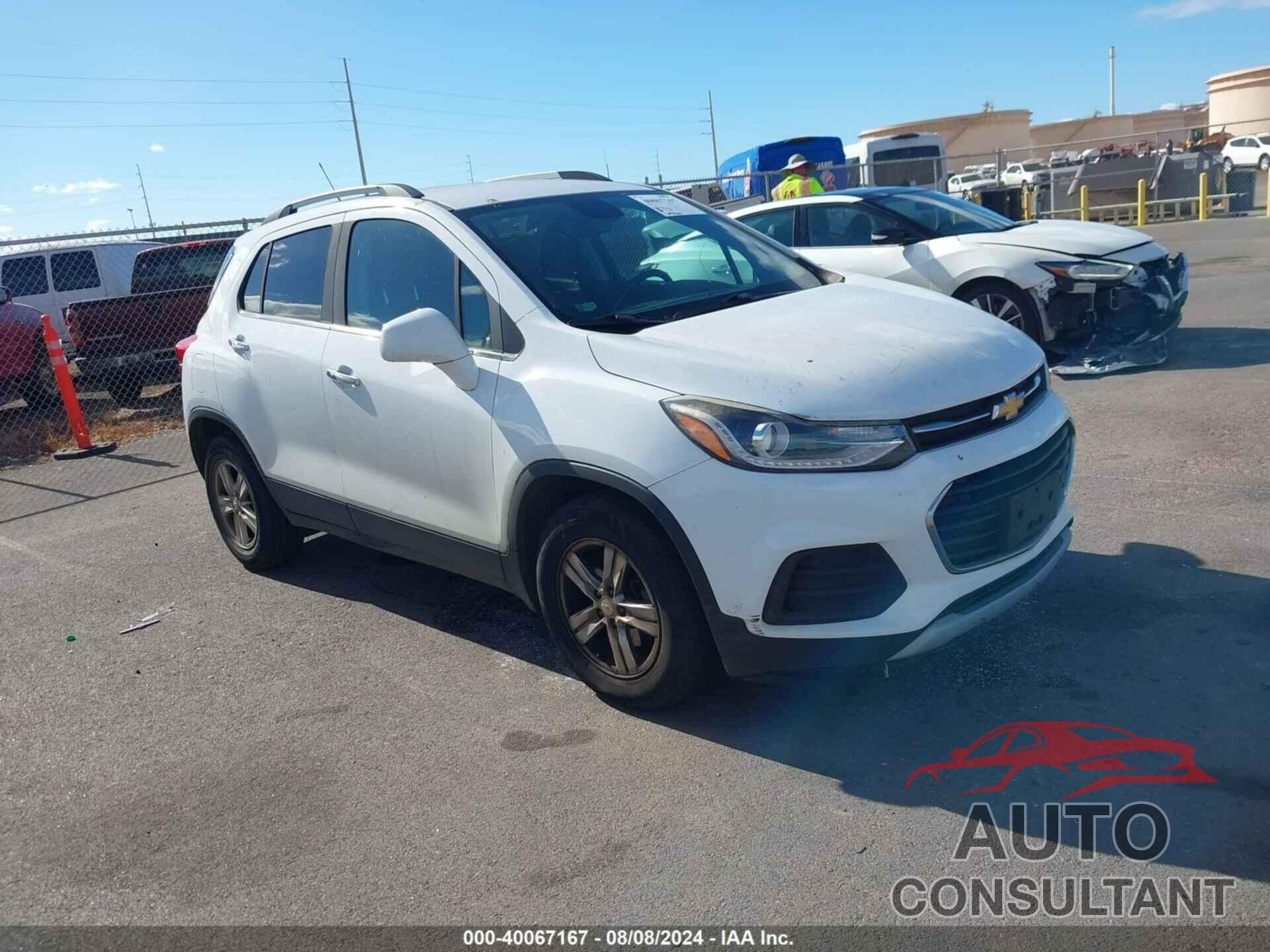 CHEVROLET TRAX 2018 - KL7CJLSB9JB691820