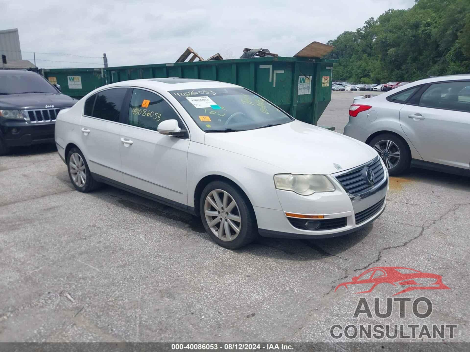 VOLKSWAGEN PASSAT 2010 - WVWJK7AN1AE068863