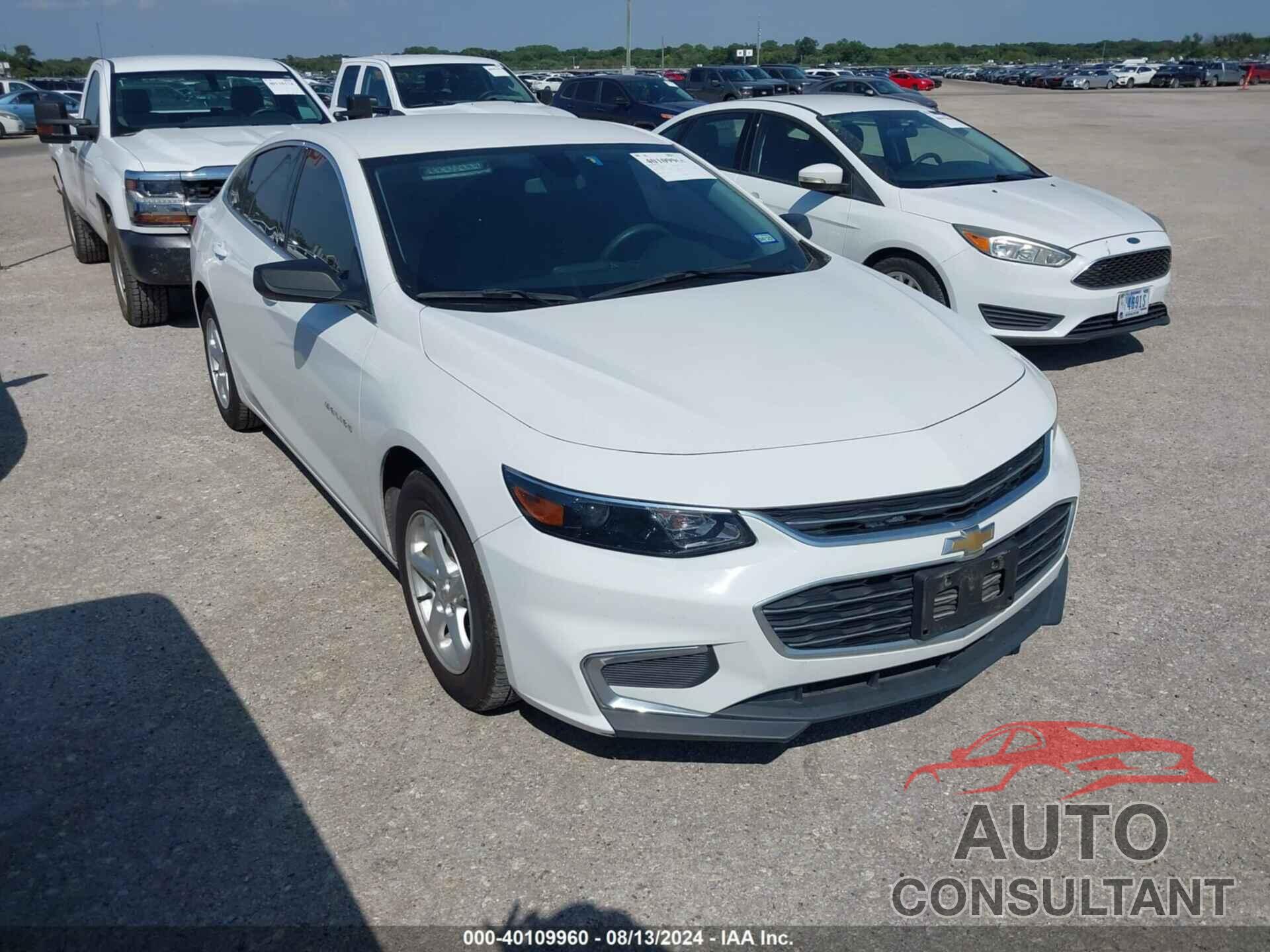 CHEVROLET MALIBU 2017 - 1G1ZC5ST8HF262191