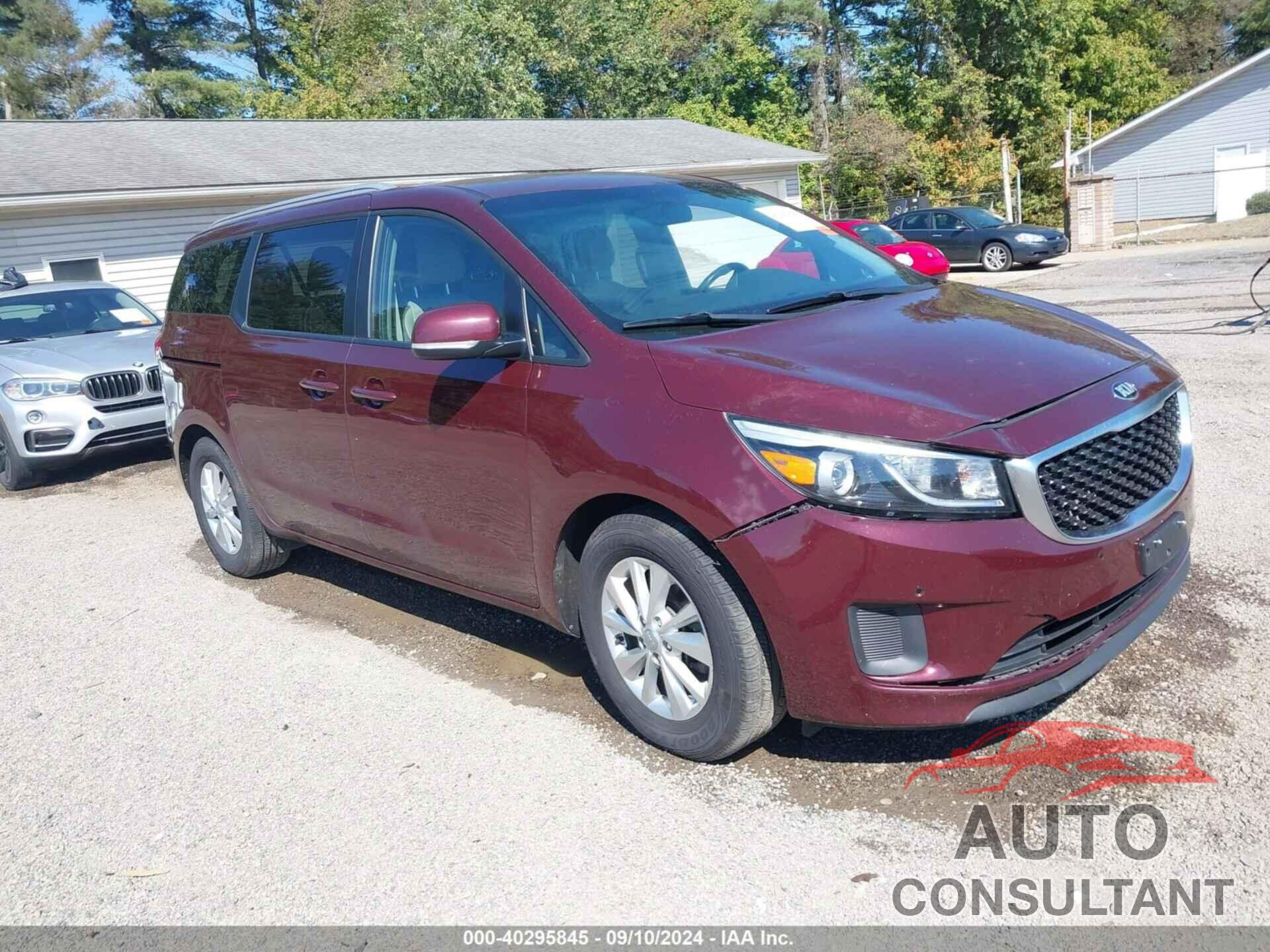 KIA SEDONA 2017 - KNDMB5C15H6326995