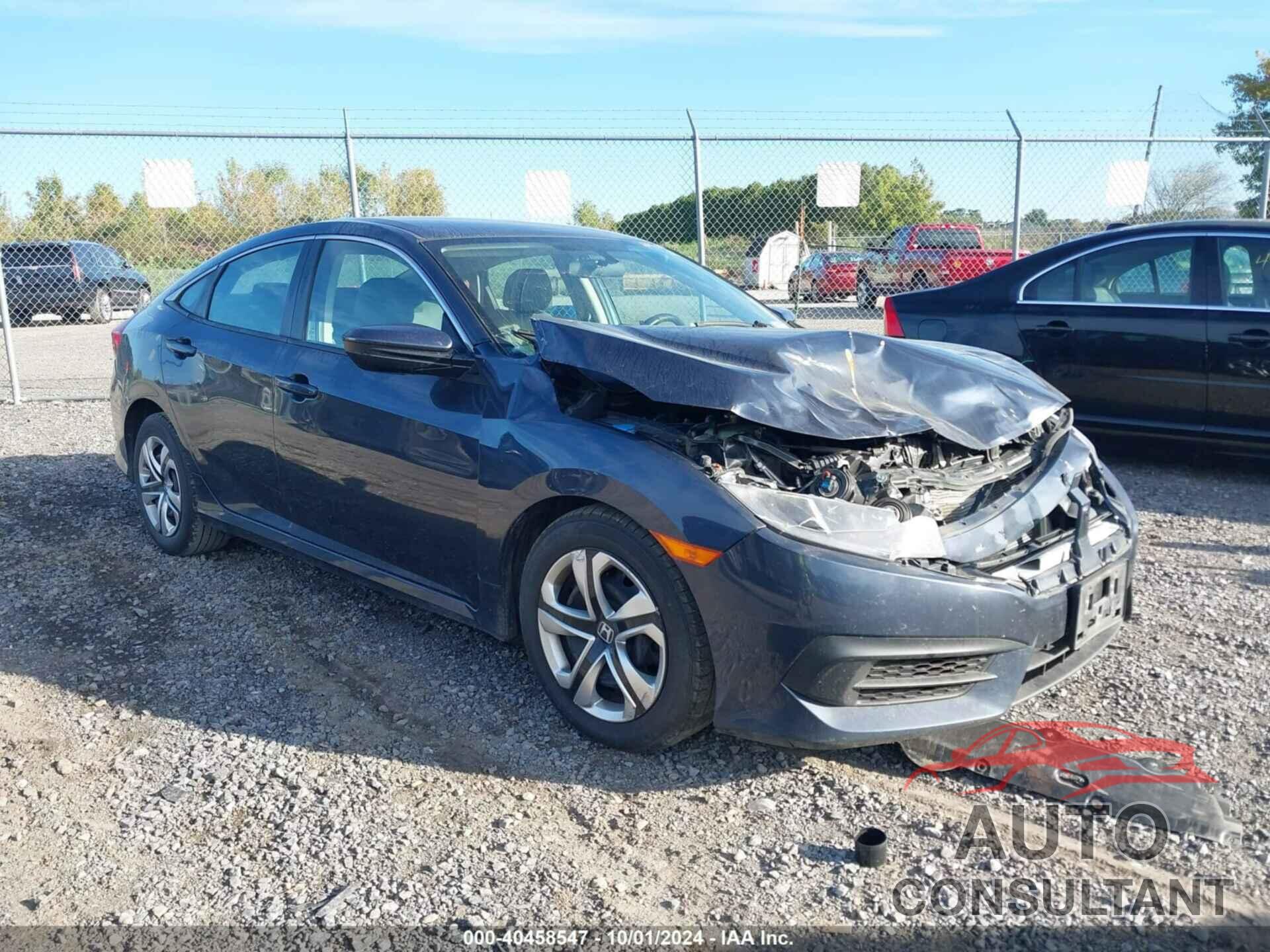HONDA CIVIC 2017 - 19XFC2F51HE209640