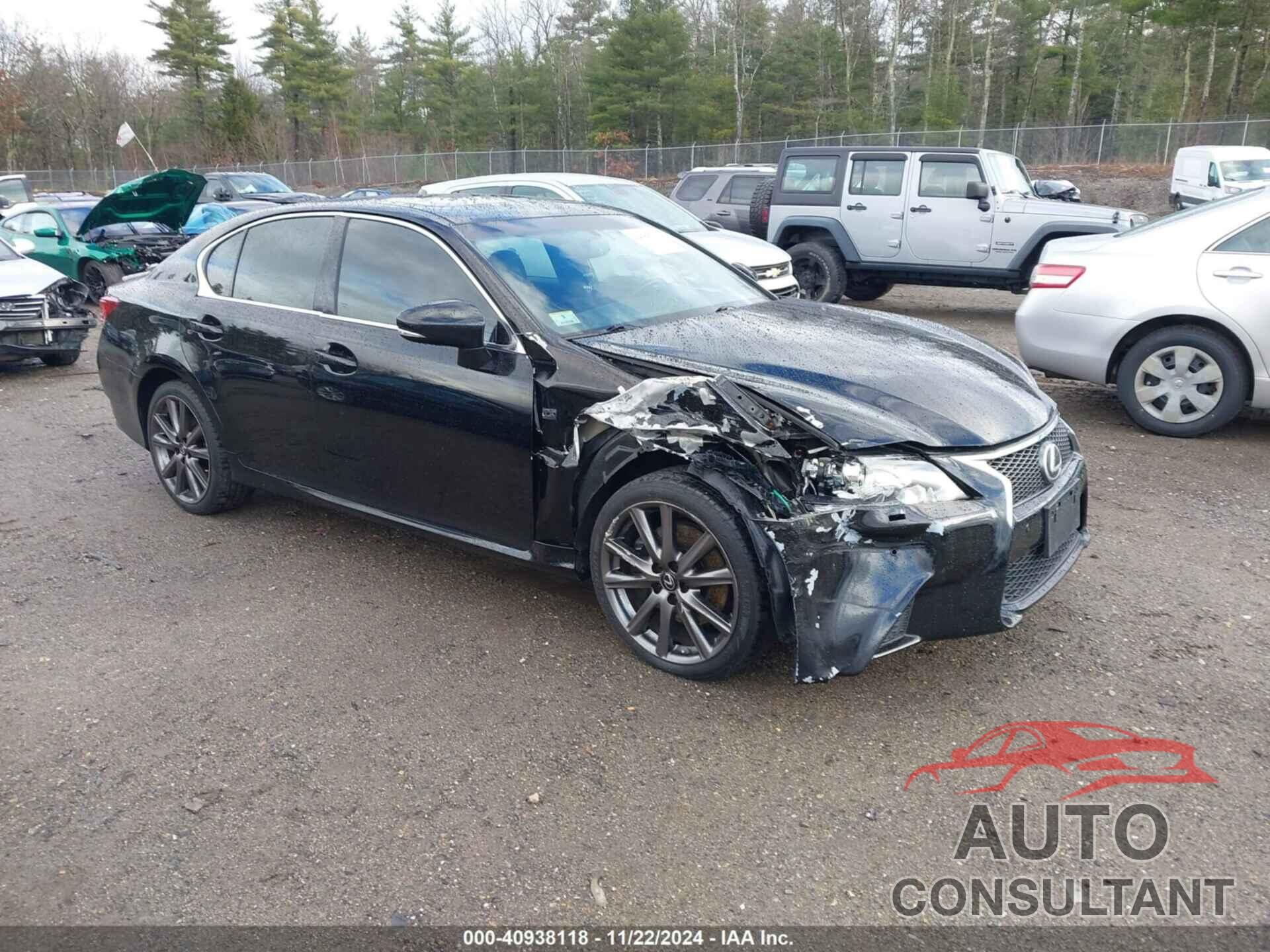 LEXUS GS 2013 - JTHCE1BL0D5007484