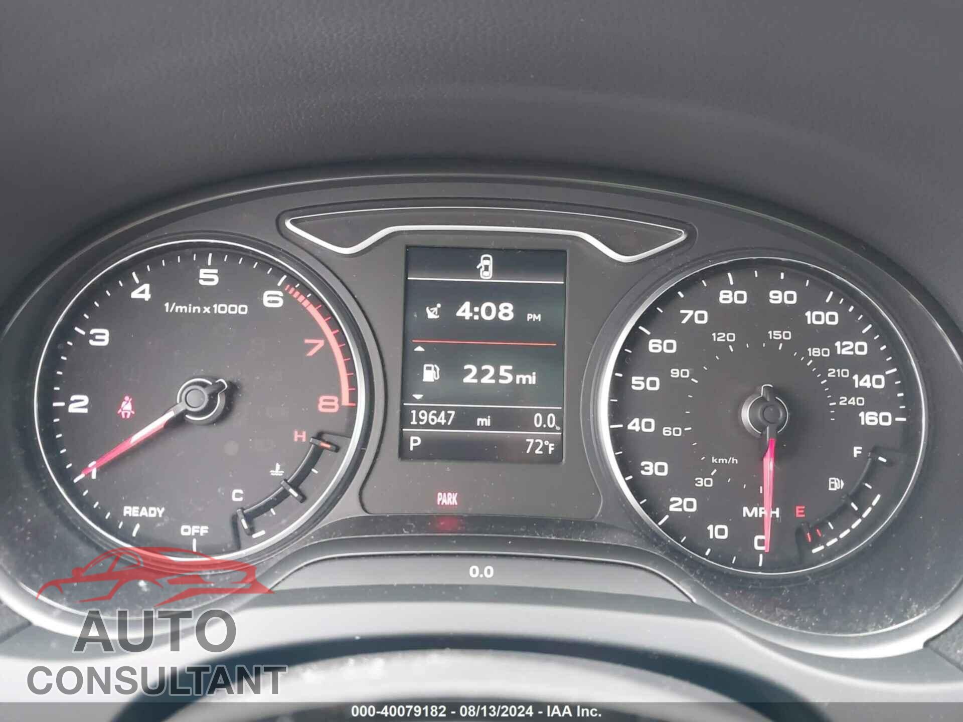 AUDI A3 2016 - WAUA7GFF3G1098818