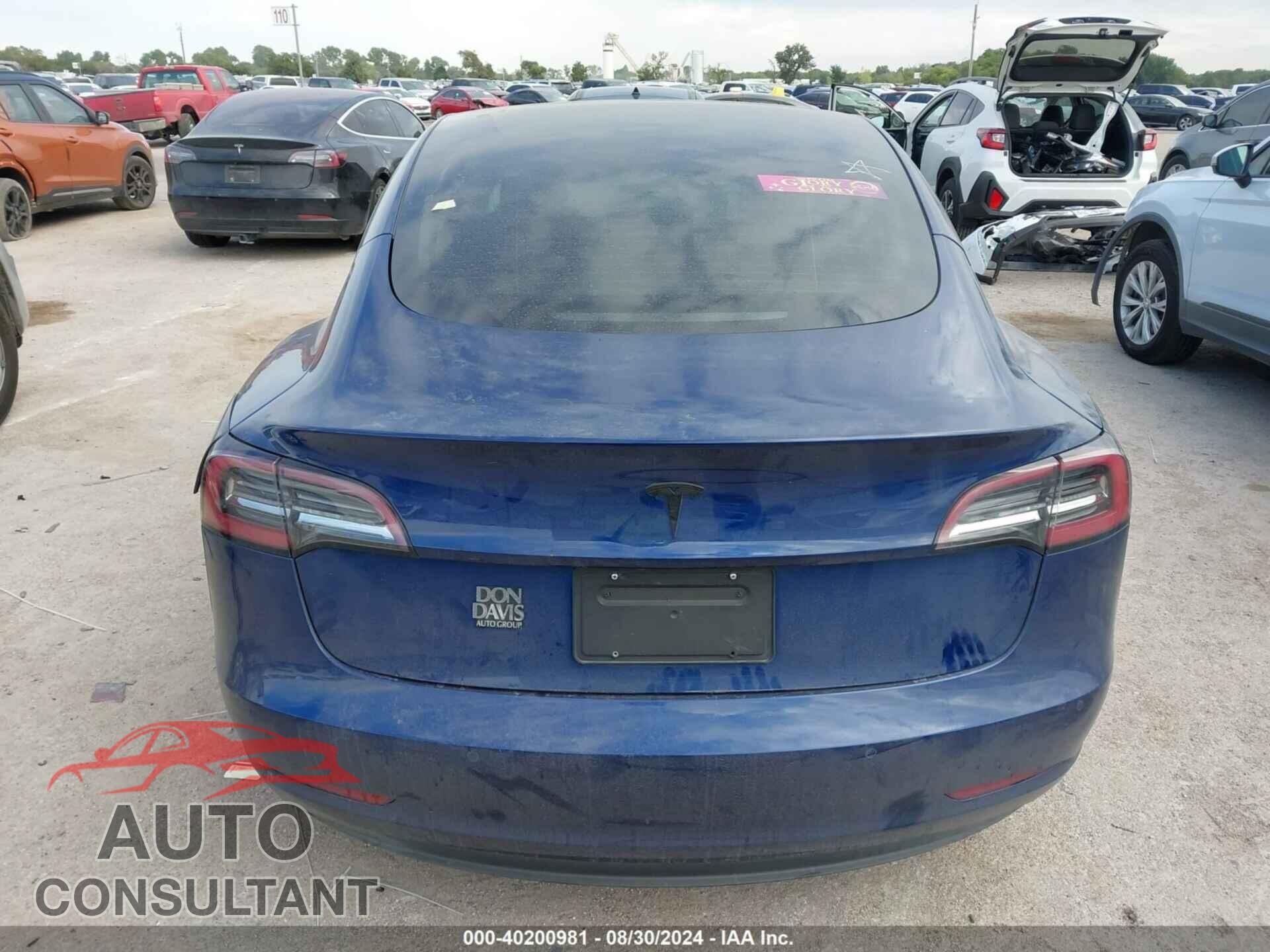 TESLA MODEL 3 2021 - 5YJ3E1EA2MF089700