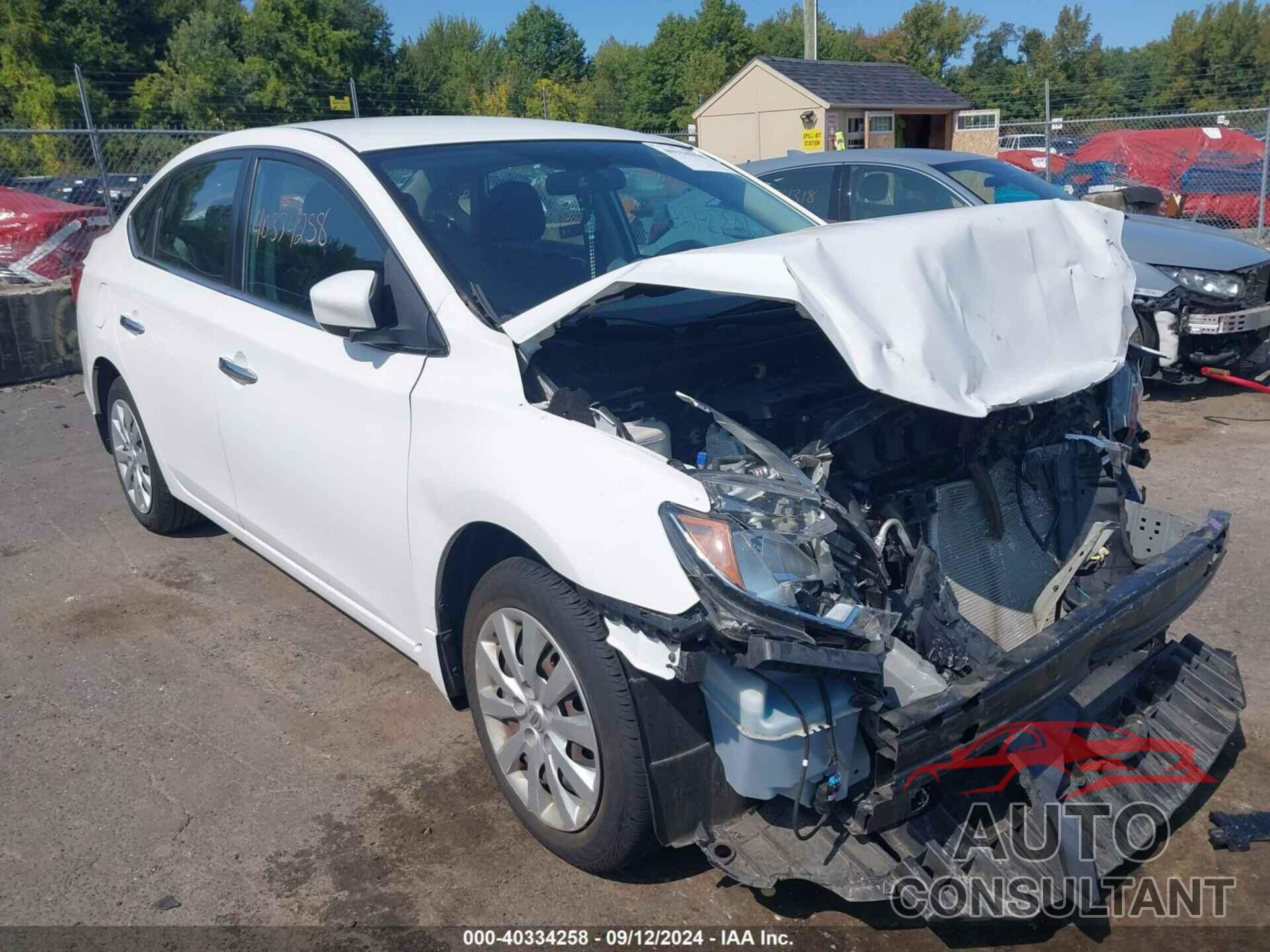 NISSAN SENTRA 2017 - 3N1AB7AP9HY287426