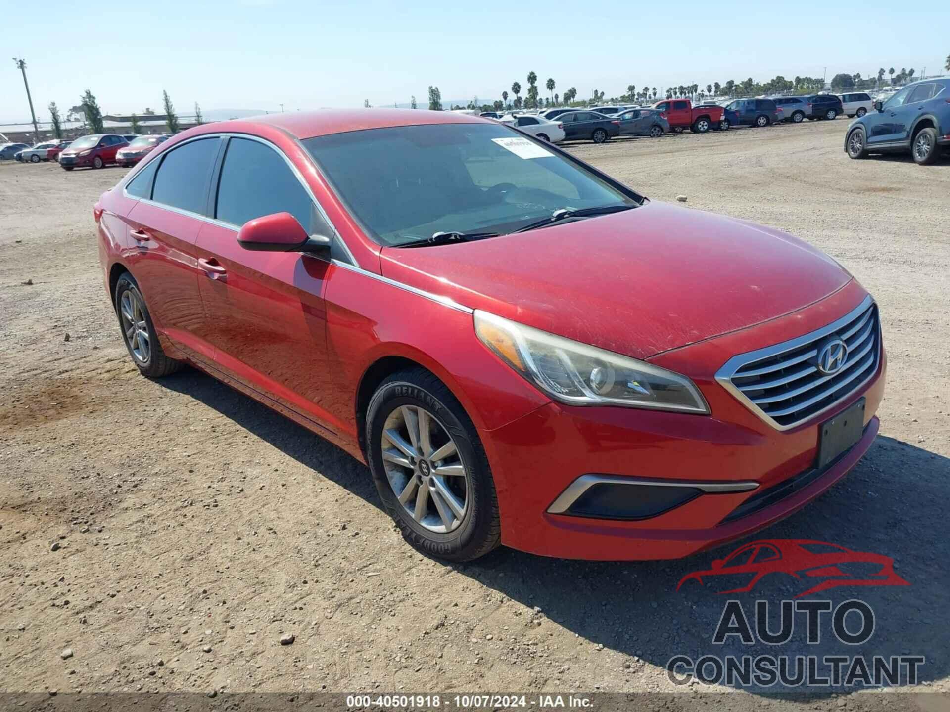 HYUNDAI SONATA 2017 - 5NPE24AF9HH530749