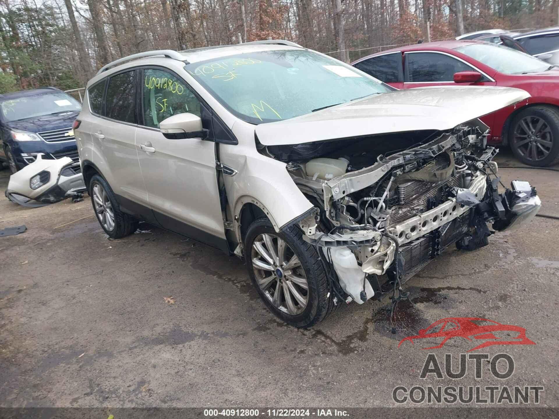 FORD ESCAPE 2017 - 1FMCU9JD1HUB65188