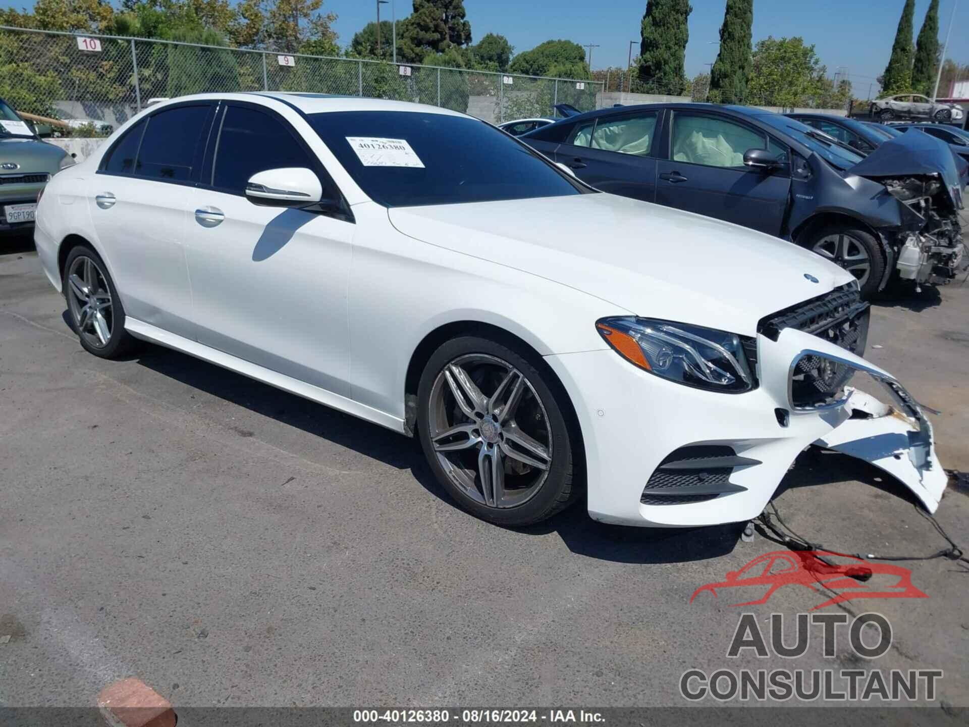 MERCEDES-BENZ E 300 2017 - WDDZF4JBXHA216186