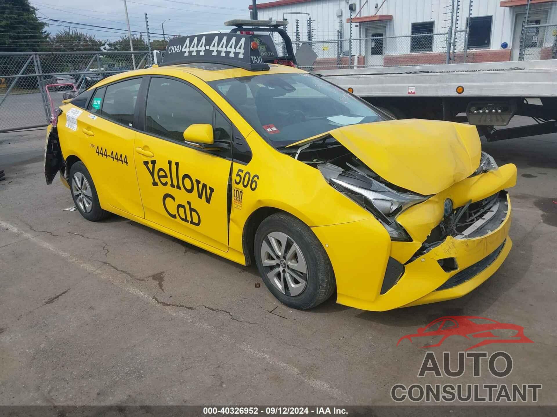 TOYOTA PRIUS 2018 - JTDKARFU3J3062853