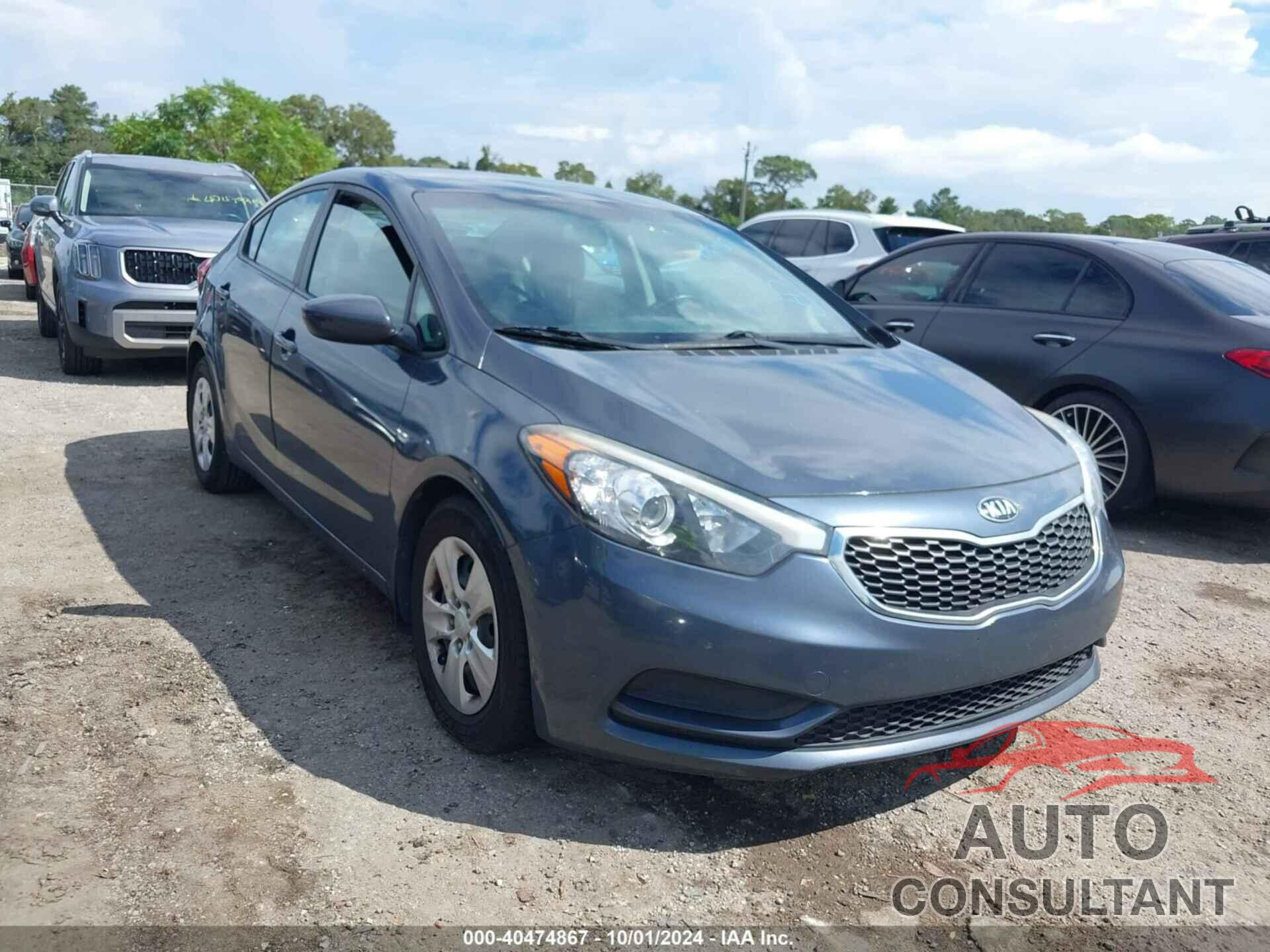 KIA FORTE 2016 - KNAFK4A6XG5586277