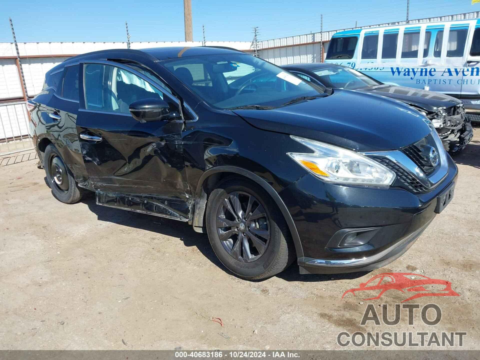 NISSAN MURANO 2017 - 5N1AZ2MG4HN172099