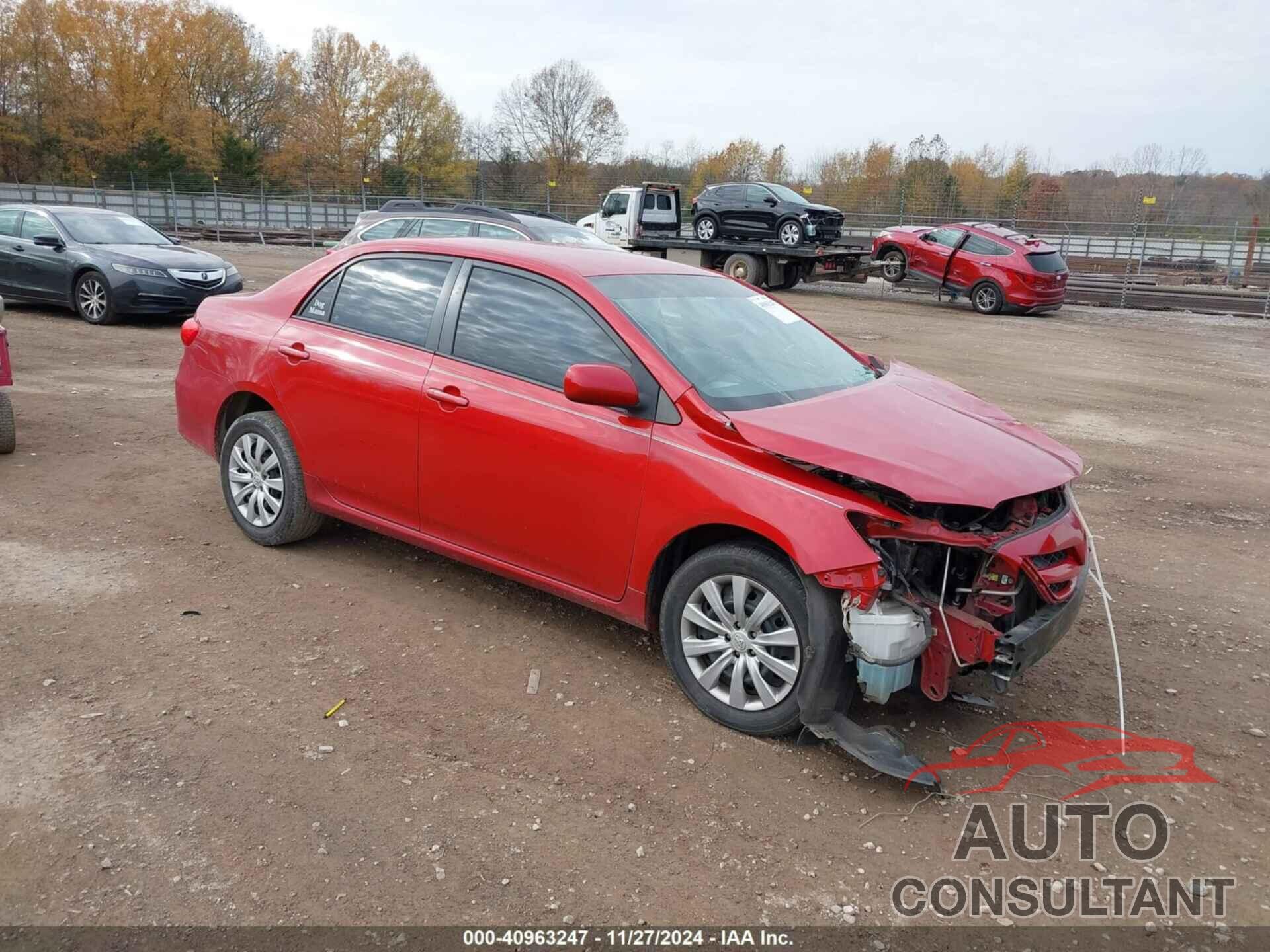 TOYOTA COROLLA 2012 - 2T1BU4EE5CC886285