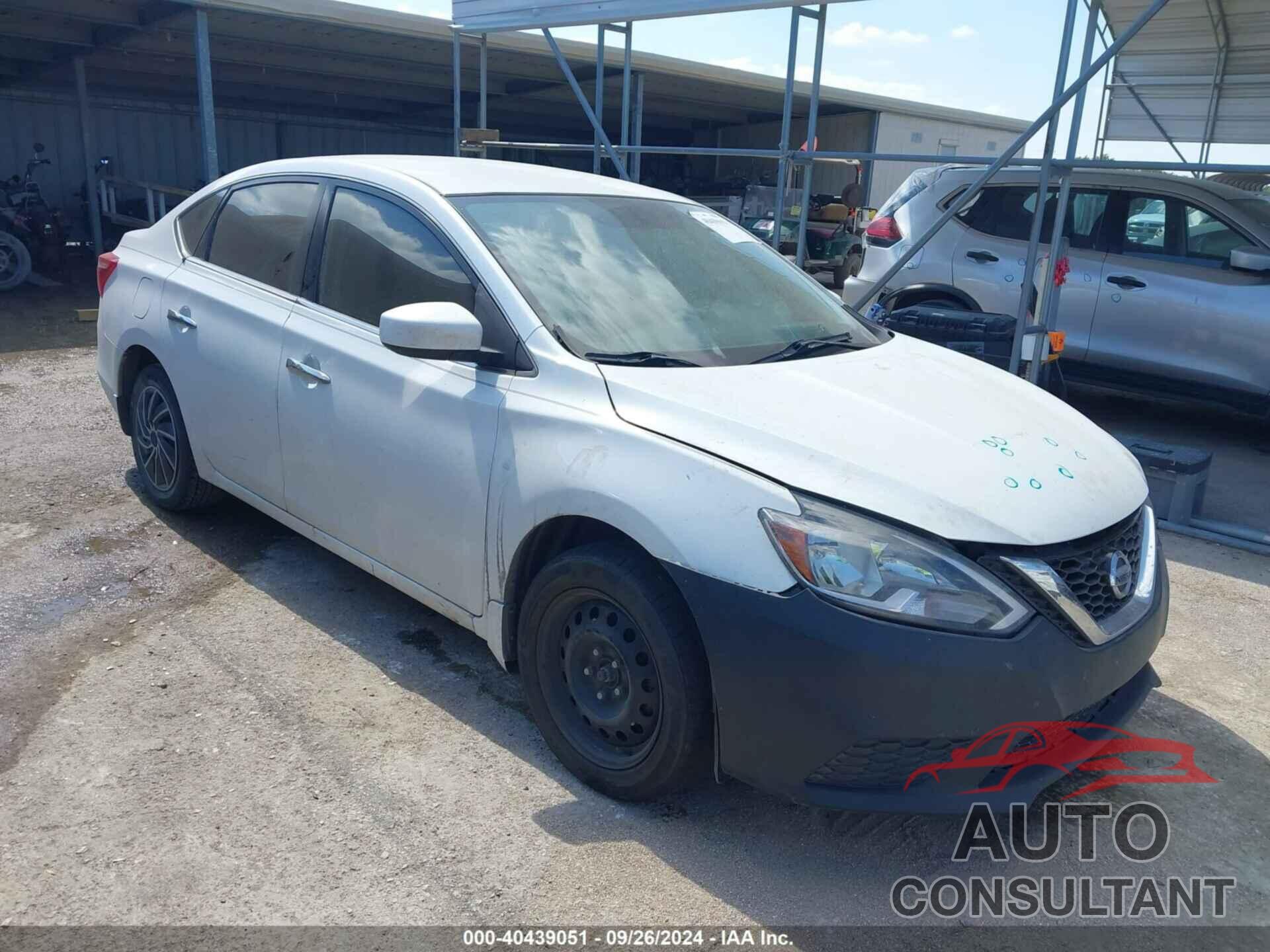 NISSAN SENTRA 2017 - 3N1AB7AP4HY217297