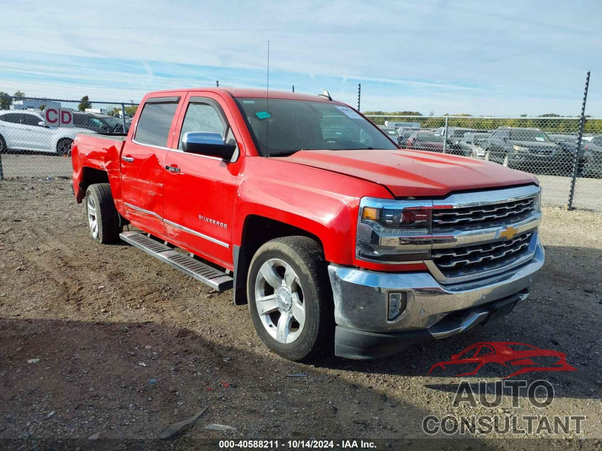 CHEVROLET SILVERADO 1500 2017 - 3GCUKSEC9HG312853