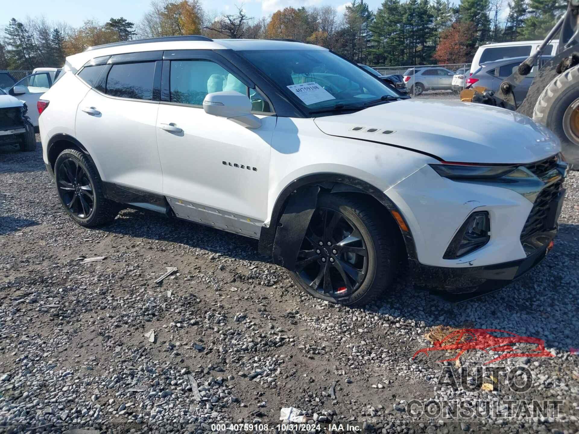 CHEVROLET BLAZER 2020 - 3GNKBKRS7LS608606