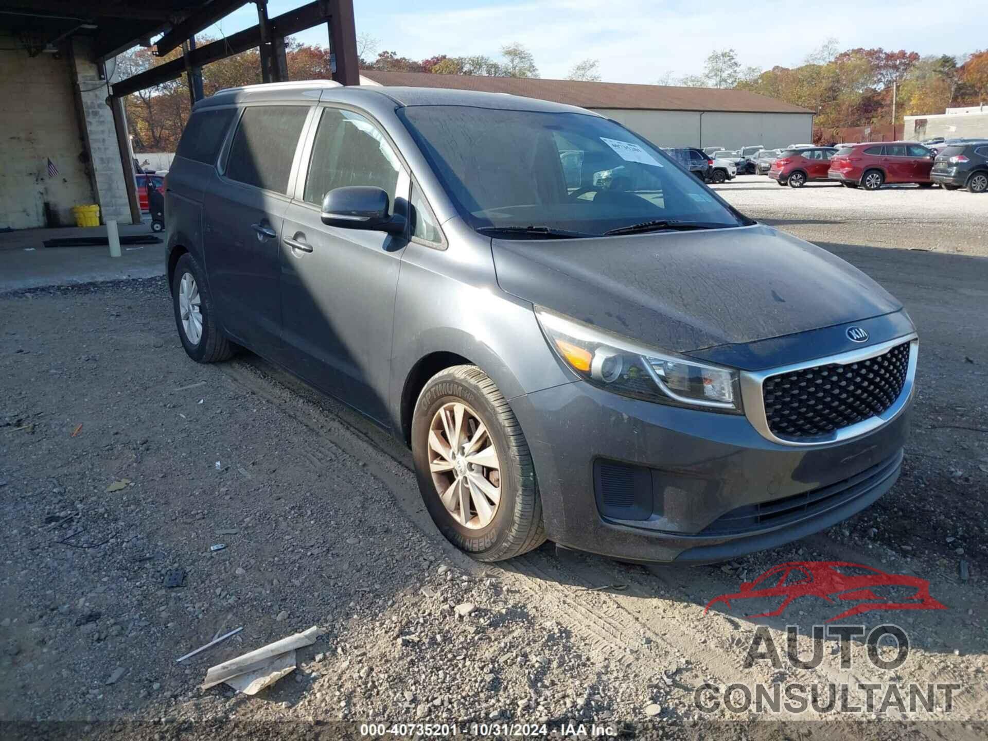 KIA SEDONA 2015 - KNDMB5C19F6018029