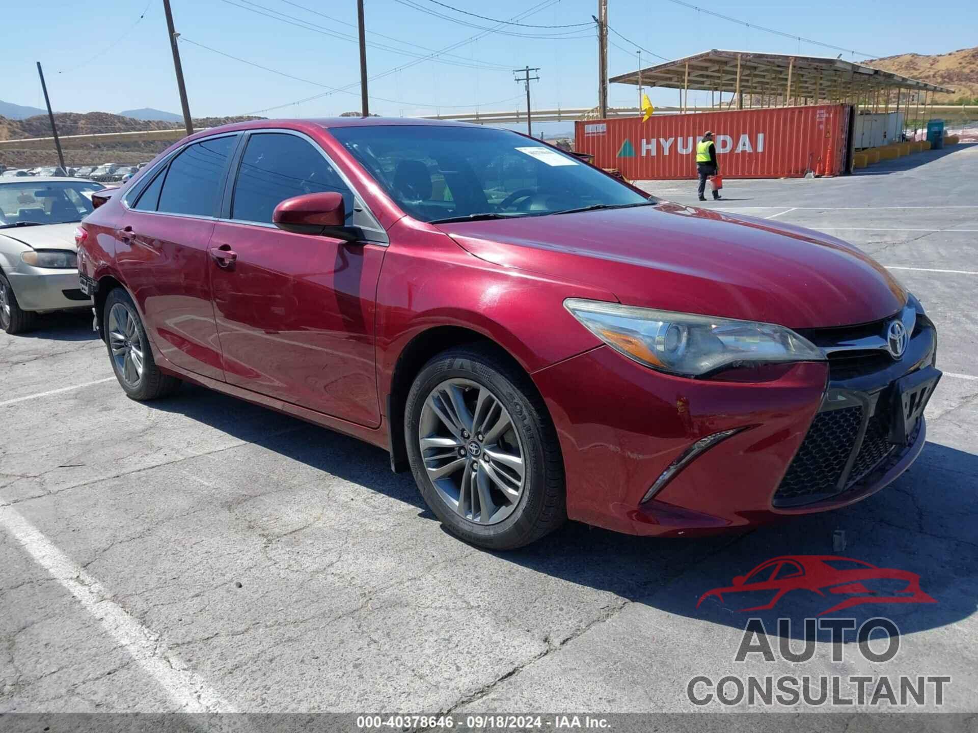 TOYOTA CAMRY 2016 - 4T1BF1FK2GU603875