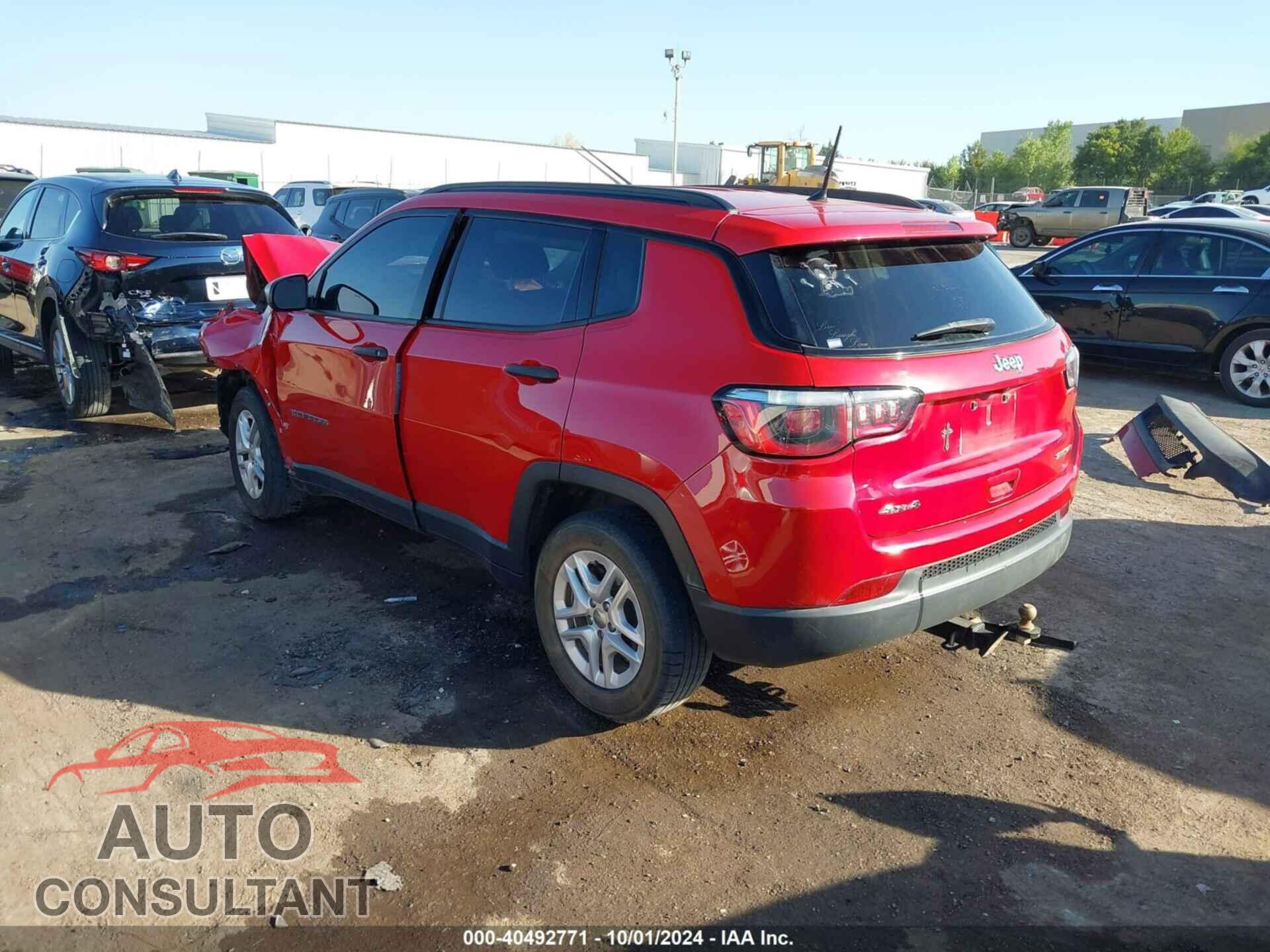 JEEP NEW COMPASS 2017 - 3C4NJDAB7HT659671