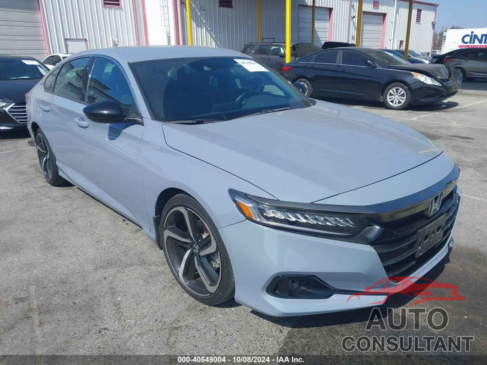 HONDA ACCORD 2022 - 1HGCV1F38NA047771