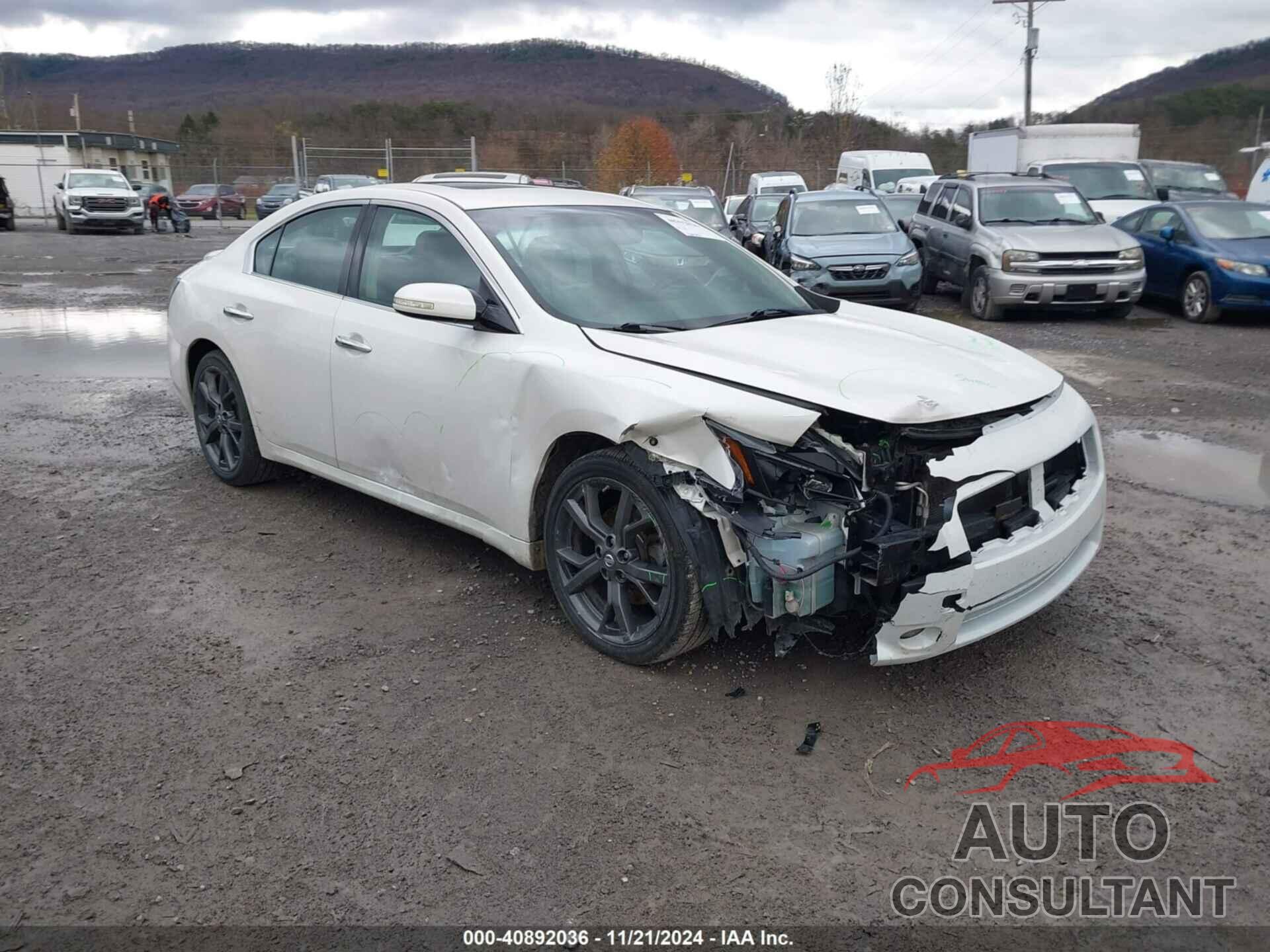 NISSAN MAXIMA 2013 - 1N4AA5APXDC806528