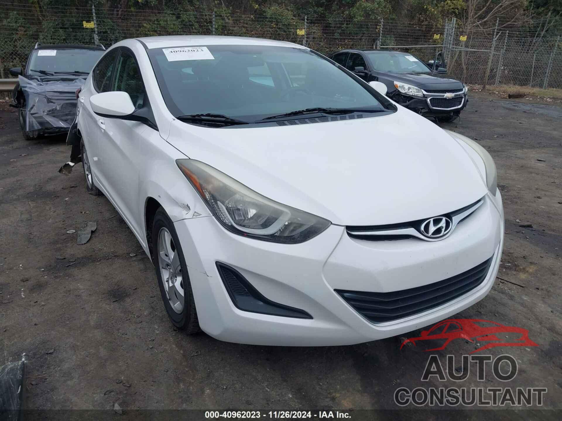 HYUNDAI ELANTRA 2014 - 5NPDH4AE1EH528510