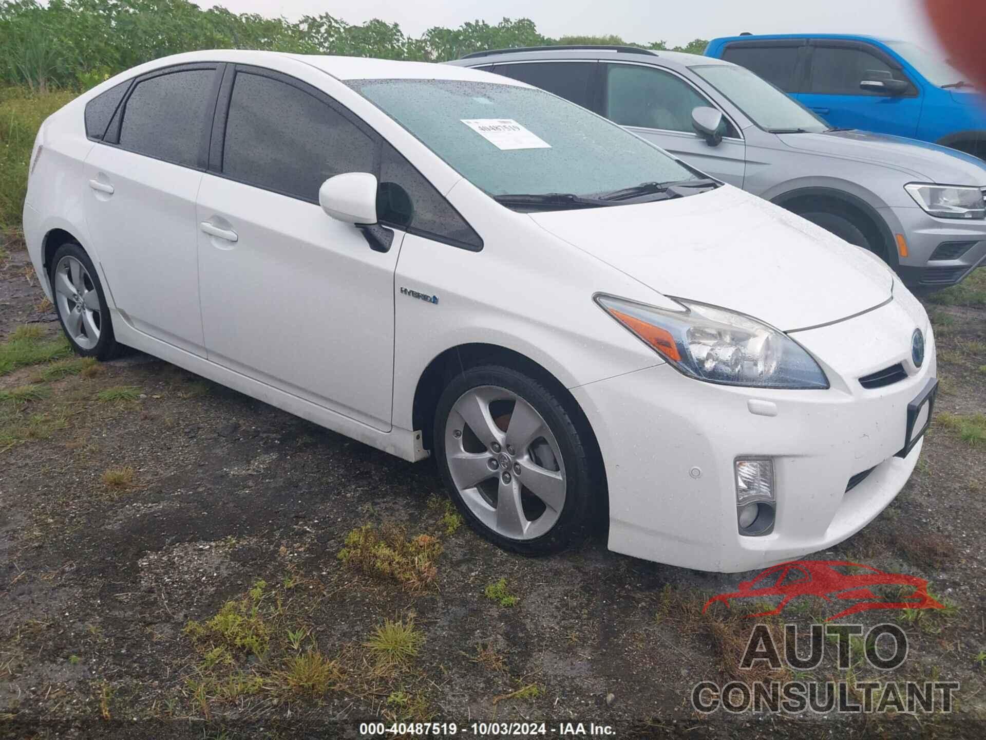 TOYOTA PRIUS 2010 - JTDKN3DU7A5212309