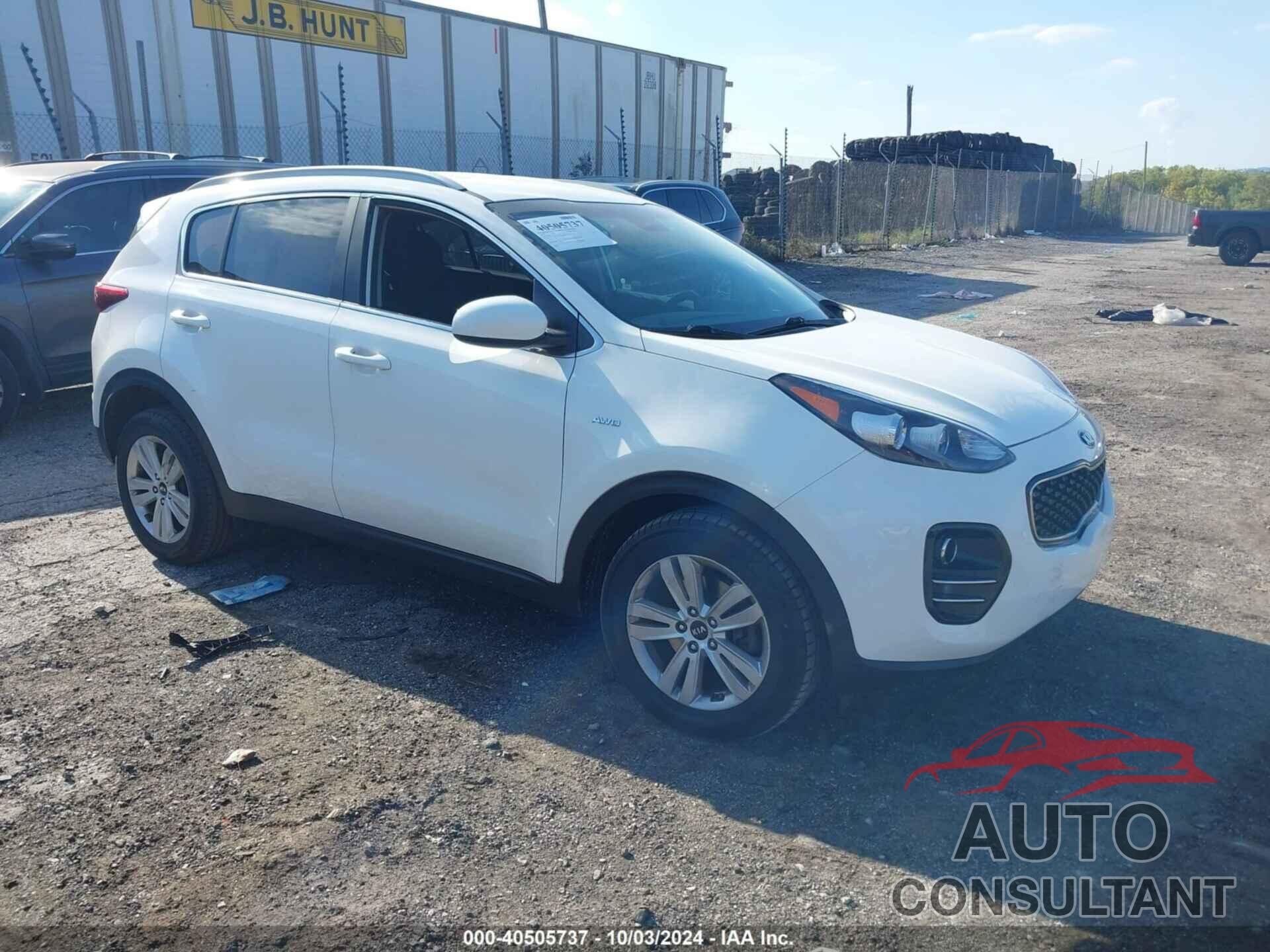 KIA SPORTAGE 2019 - KNDPMCAC3K7626729