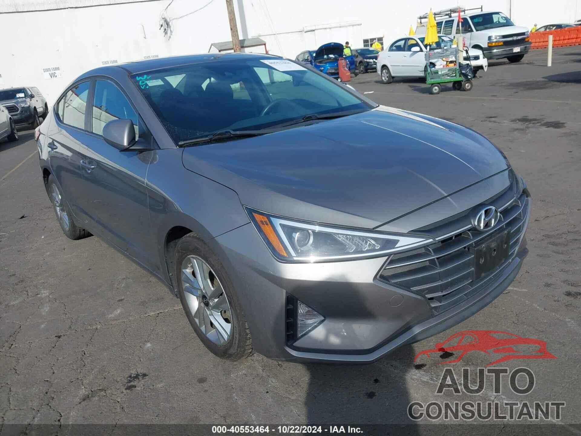 HYUNDAI ELANTRA 2020 - KMHD84LFXLU902780