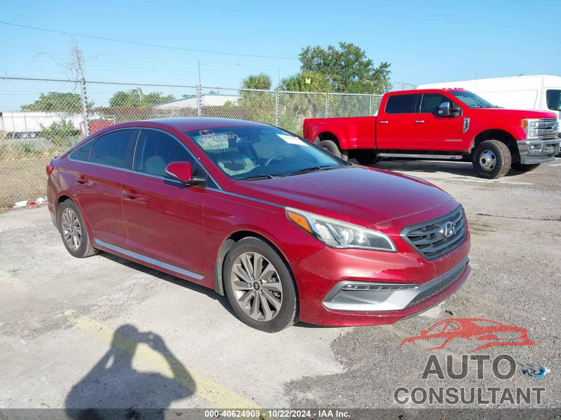 HYUNDAI SONATA 2015 - 5NPE34AFXFH155318