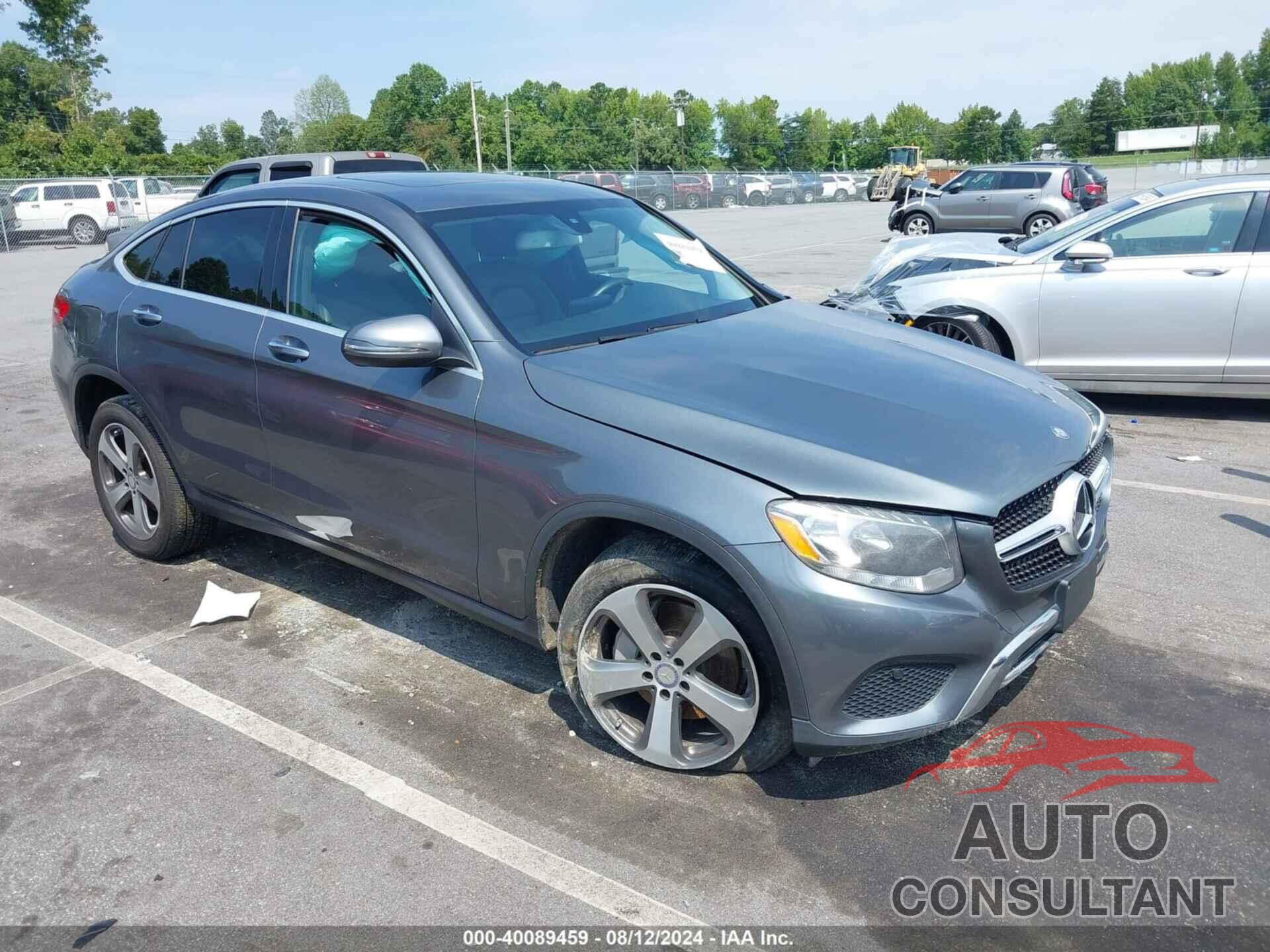 MERCEDES-BENZ GLC 300 COUPE 2017 - WDC0J4KB7HF155716