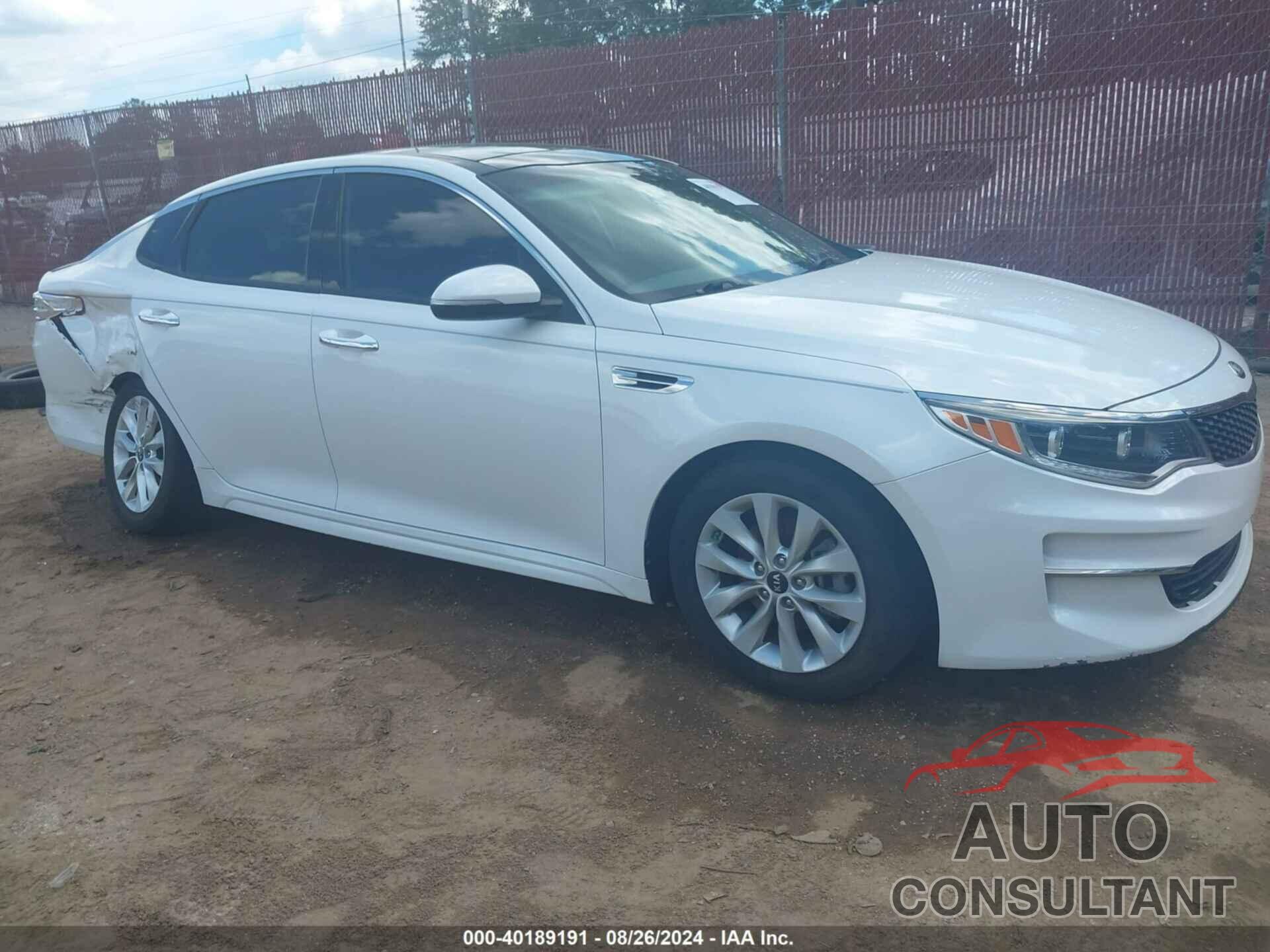 KIA OPTIMA 2016 - 5XXGU4L32GG092267