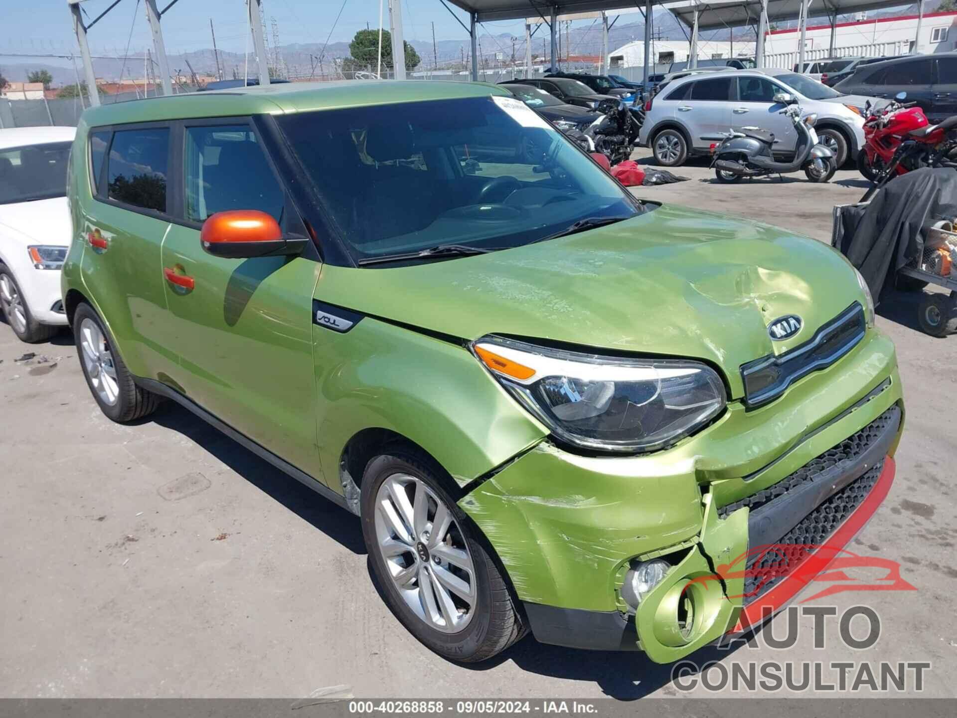 KIA SOUL 2017 - KNDJP3A58H7878709