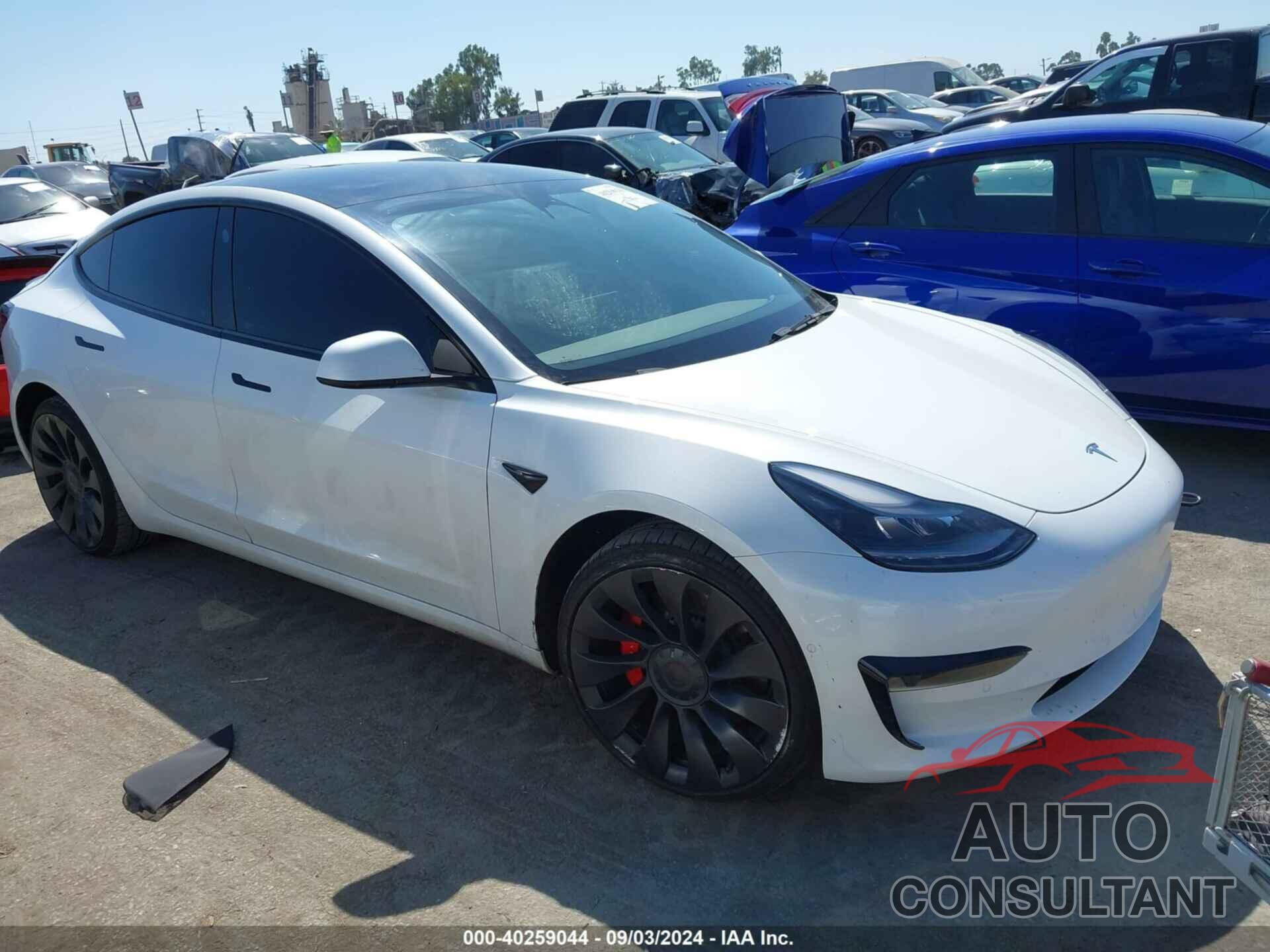 TESLA MODEL 3 2022 - 5YJ3E1EC8NF357510