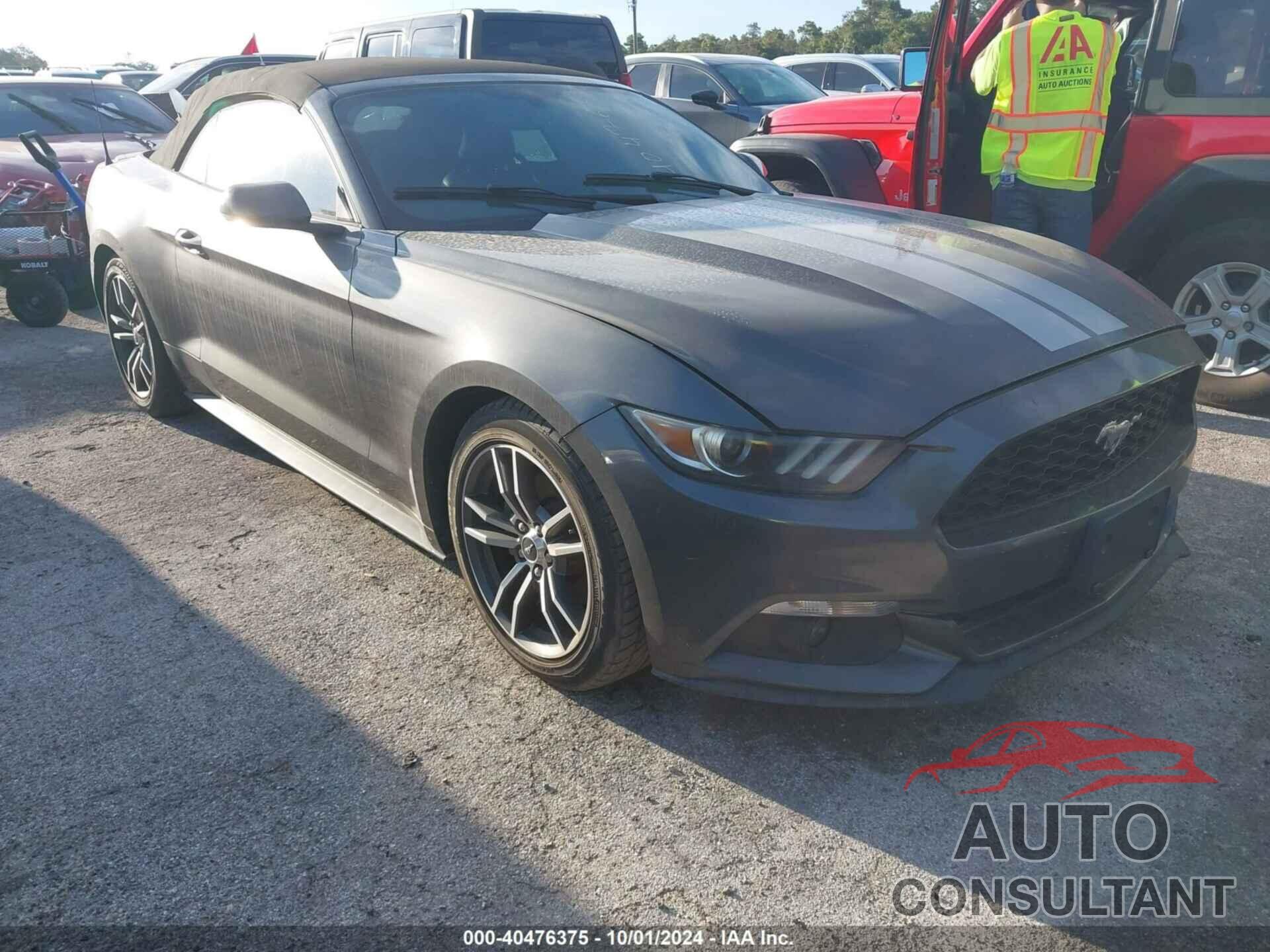 FORD MUSTANG 2017 - 1FATP8UH8H5295439