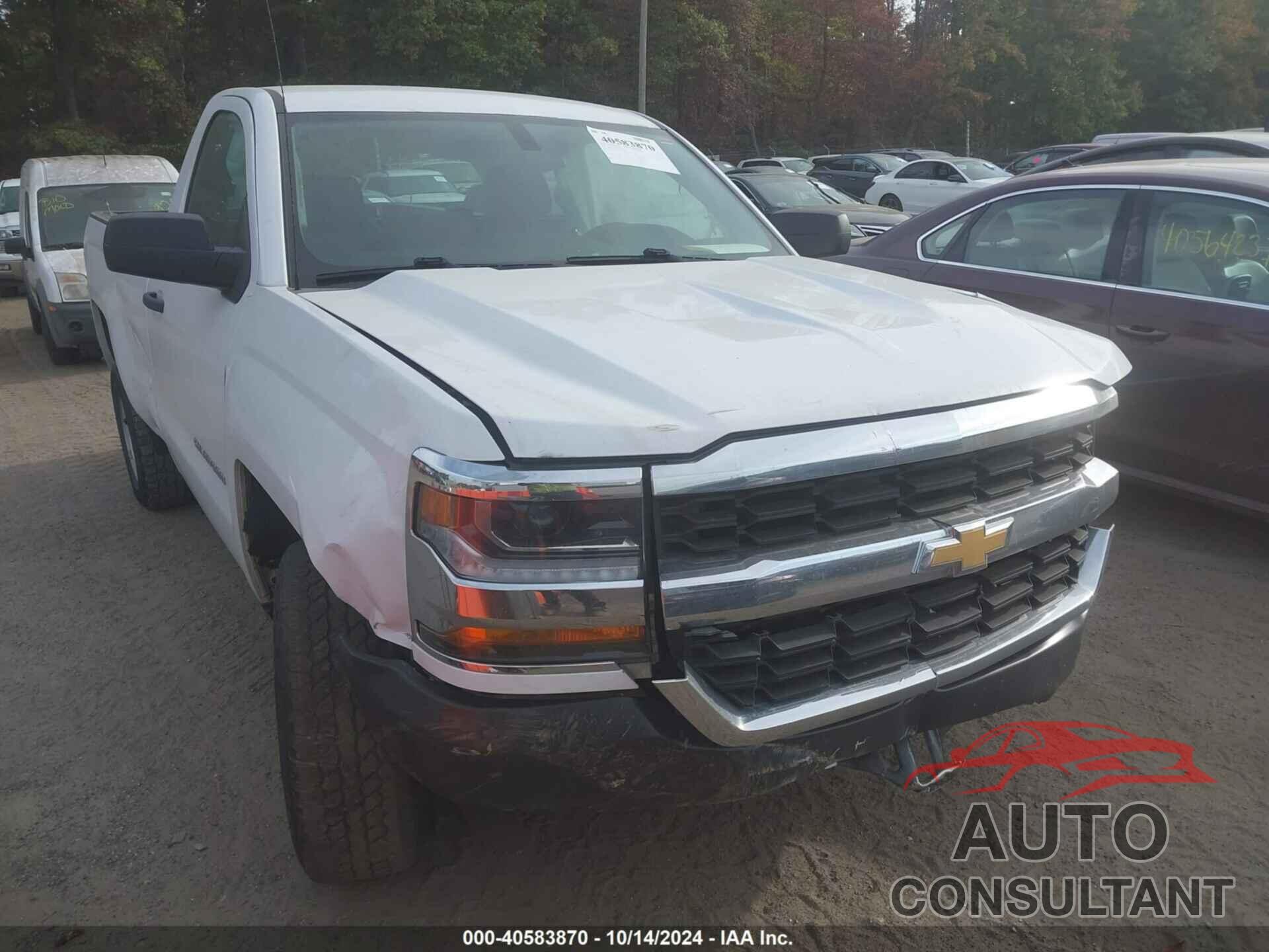 CHEVROLET SILVERADO 2018 - 1GCNCNEH8JZ285987