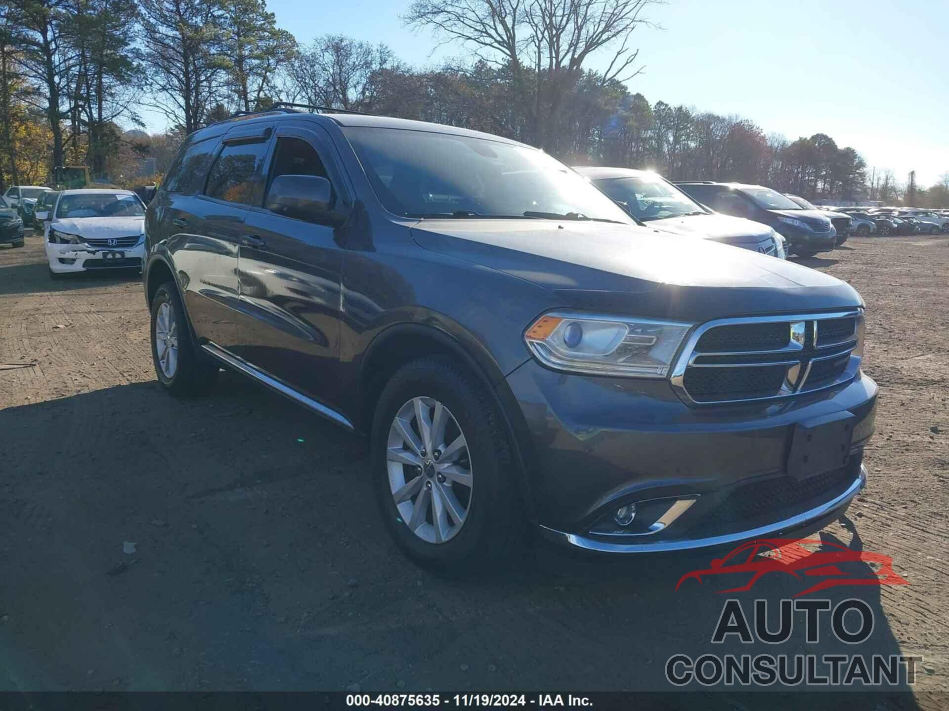 DODGE DURANGO 2015 - 1C4RDJAG3FC114532