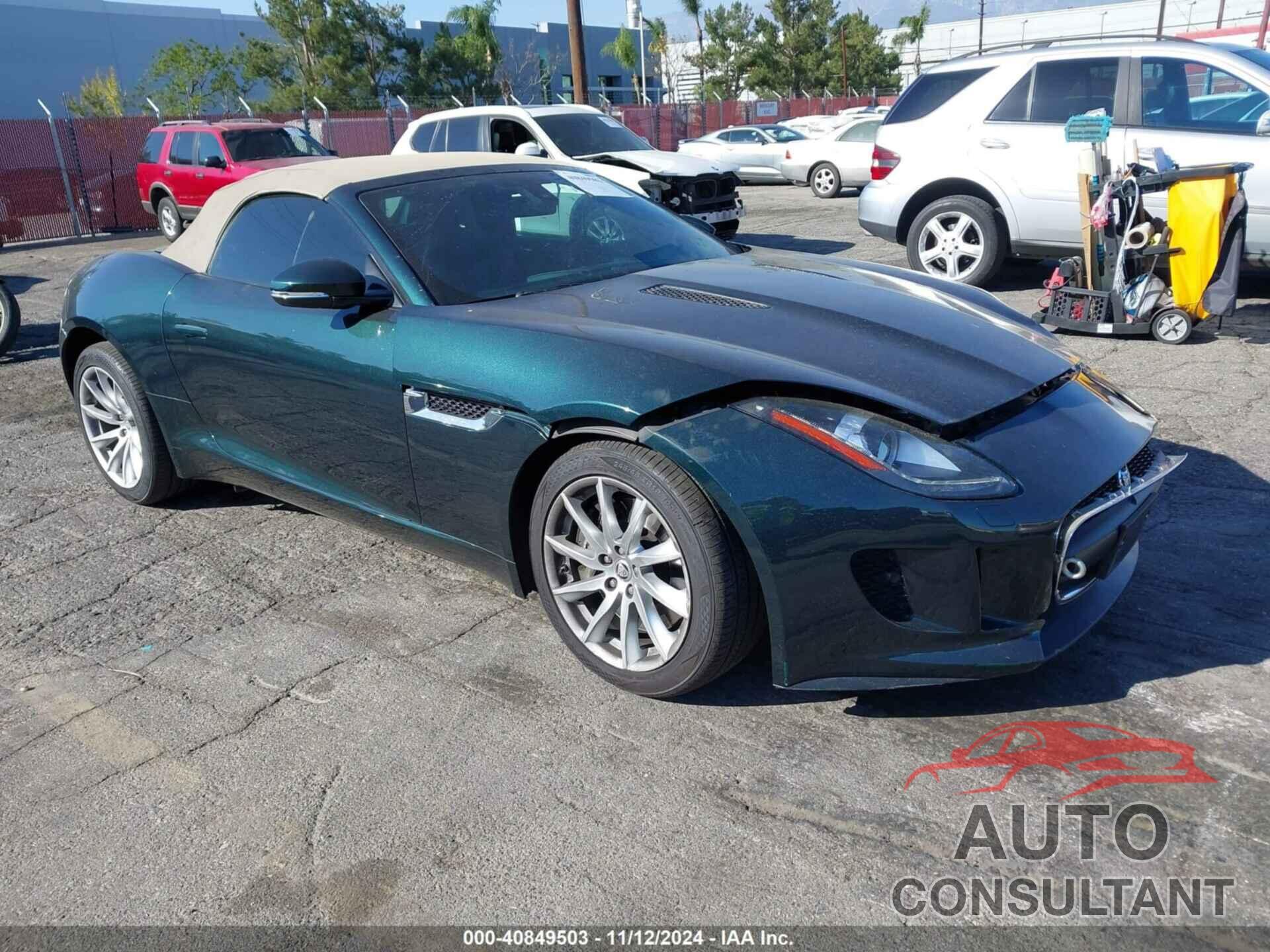 JAGUAR F-TYPE 2014 - SAJWA6E71E8K03618