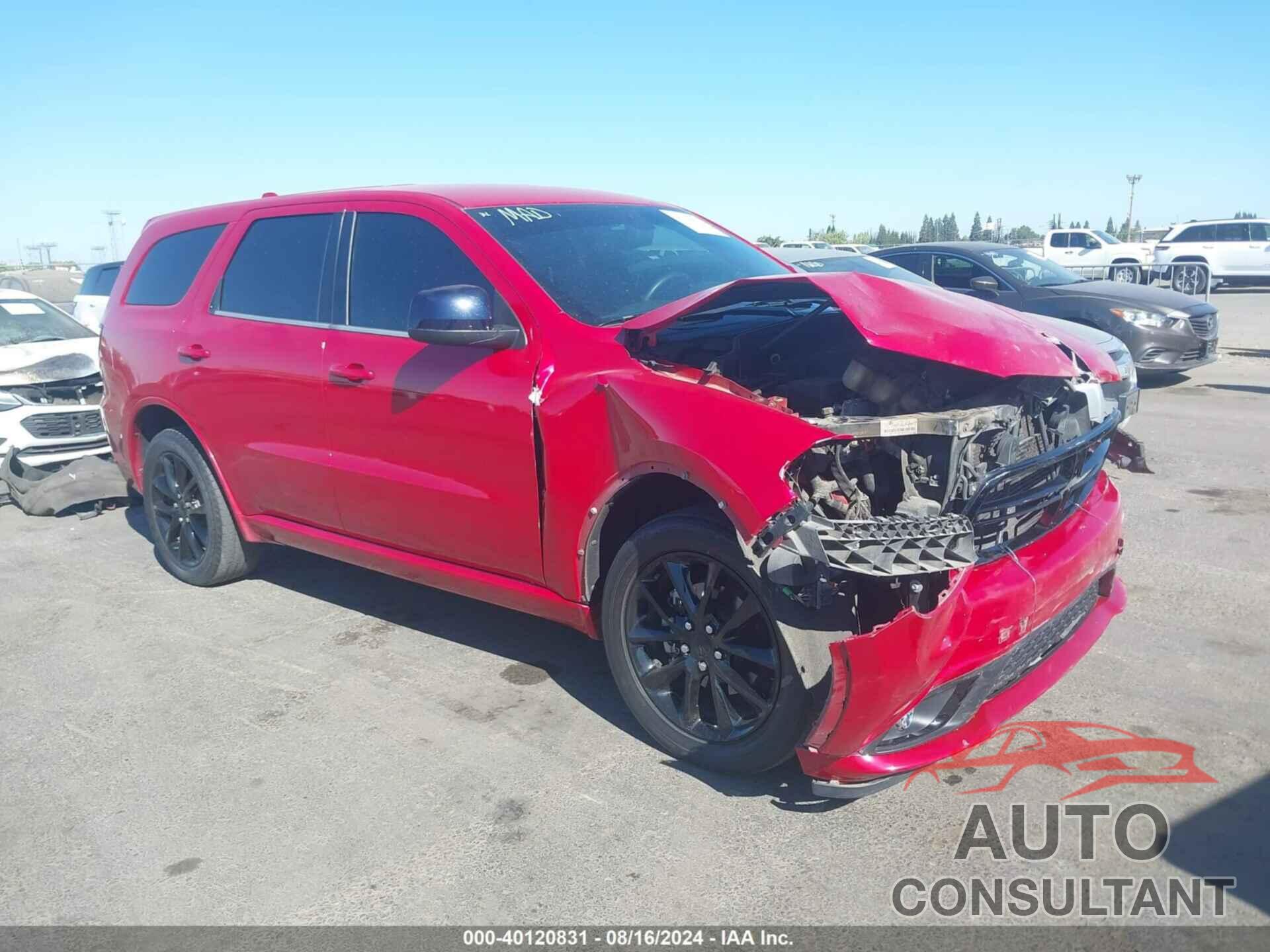 DODGE DURANGO 2018 - 1C4RDJDG8JC366393