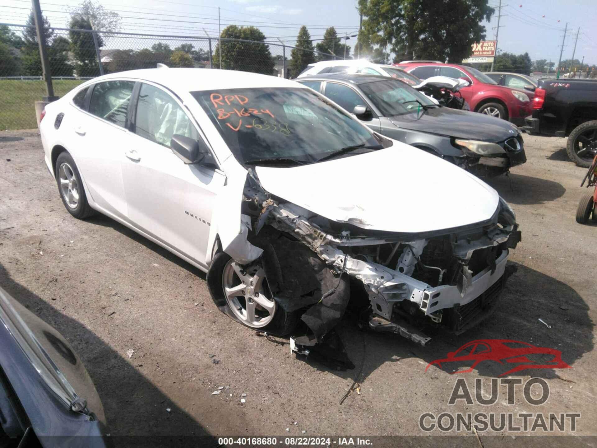 CHEVROLET MALIBU 2016 - 1G1ZB5ST1GF306338