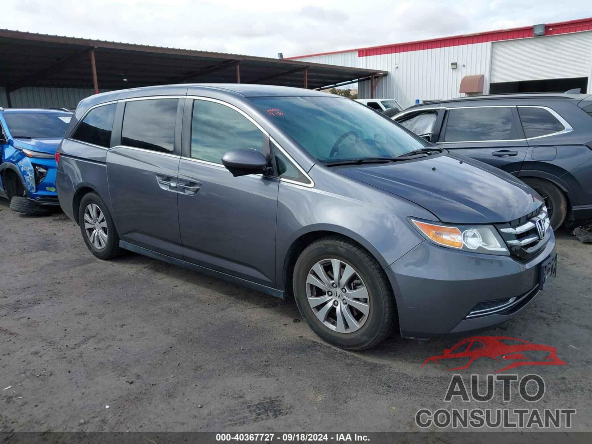 HONDA ODYSSEY 2016 - 5FNRL5H31GB141861