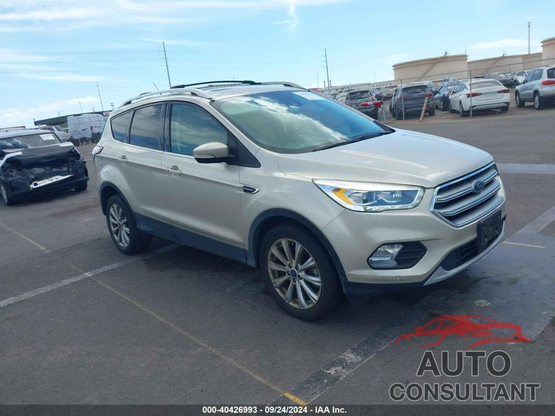 FORD ESCAPE 2017 - 1FMCU9J93HUD98582